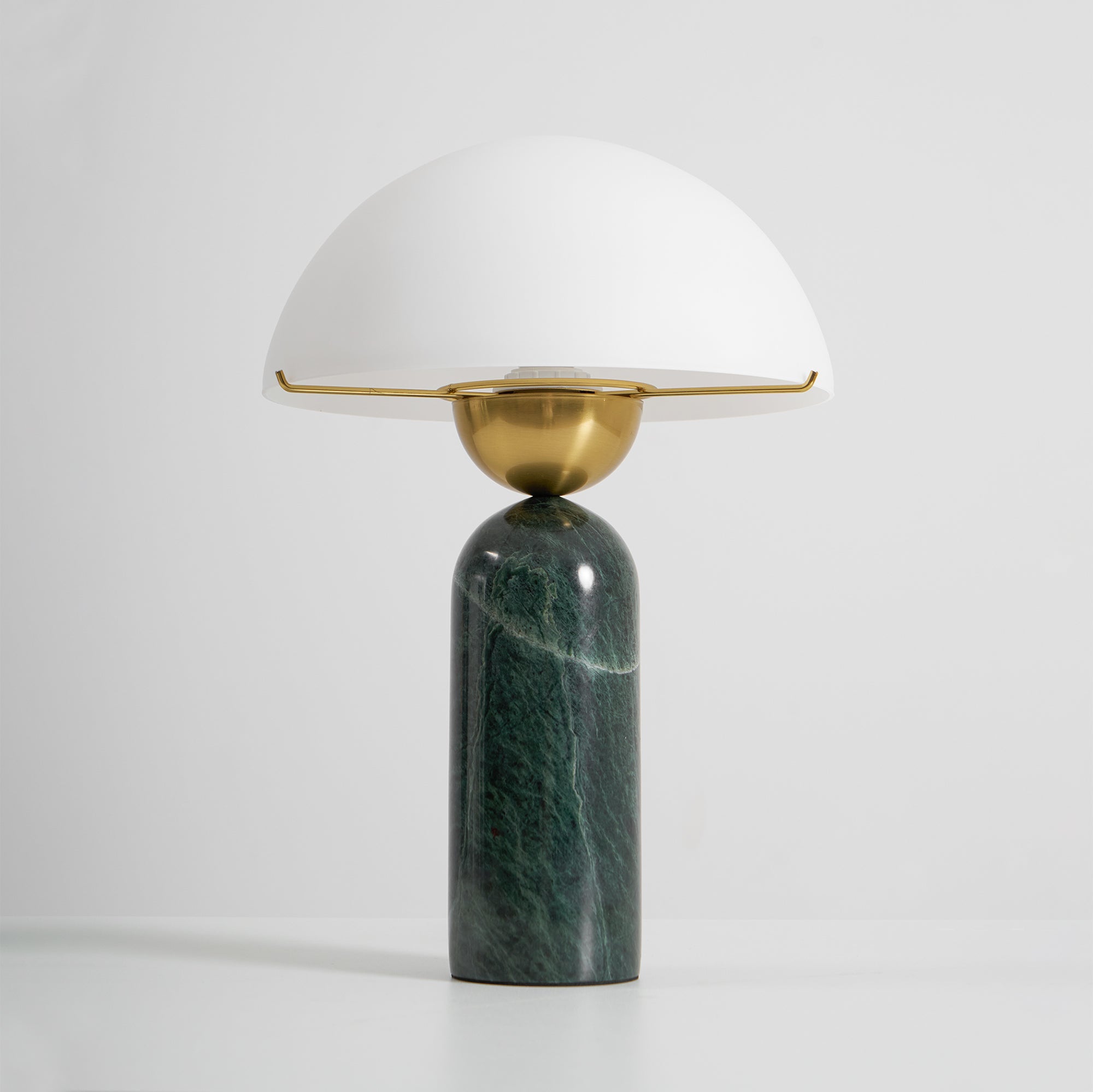 Orbis Hand-Cut Stone Table Lamp