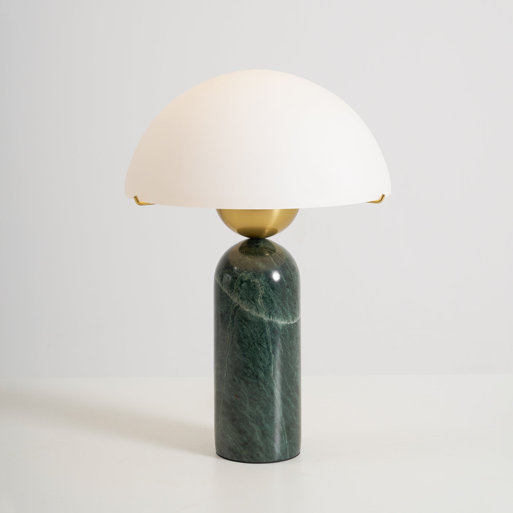 Orbis Hand-Cut Stone Table Lamp