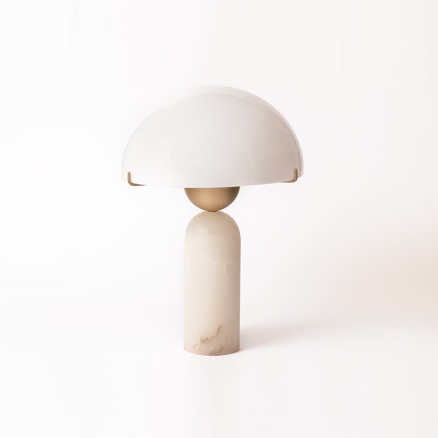 Orbis Hand-Cut Stone Table Lamp