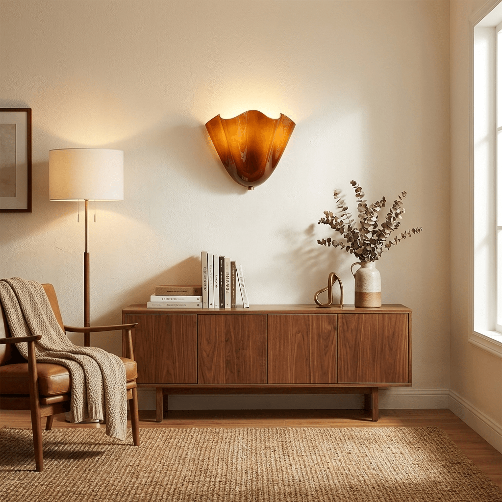 Petal Shell Wall Light