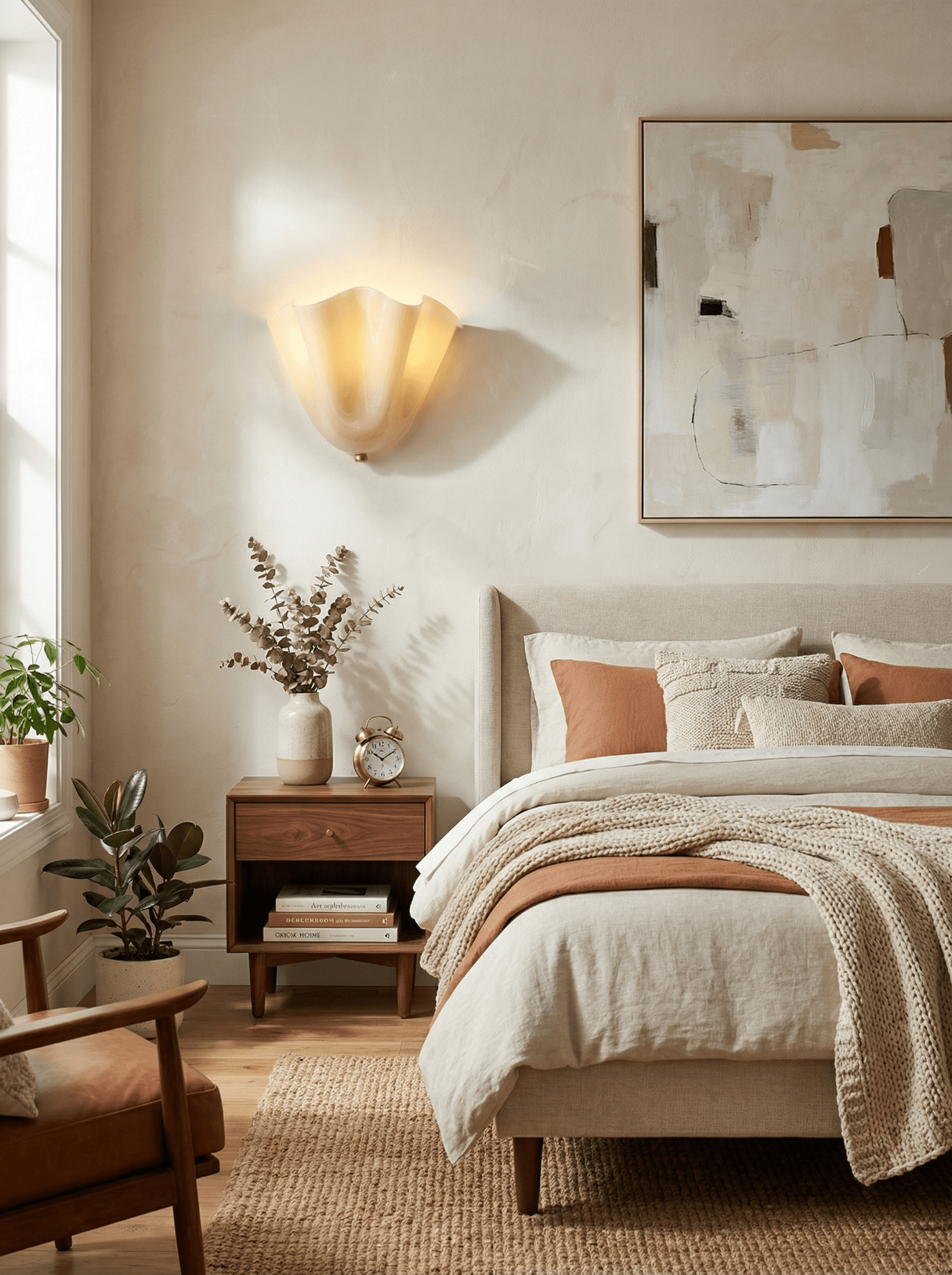 Petal Shell Wall Light