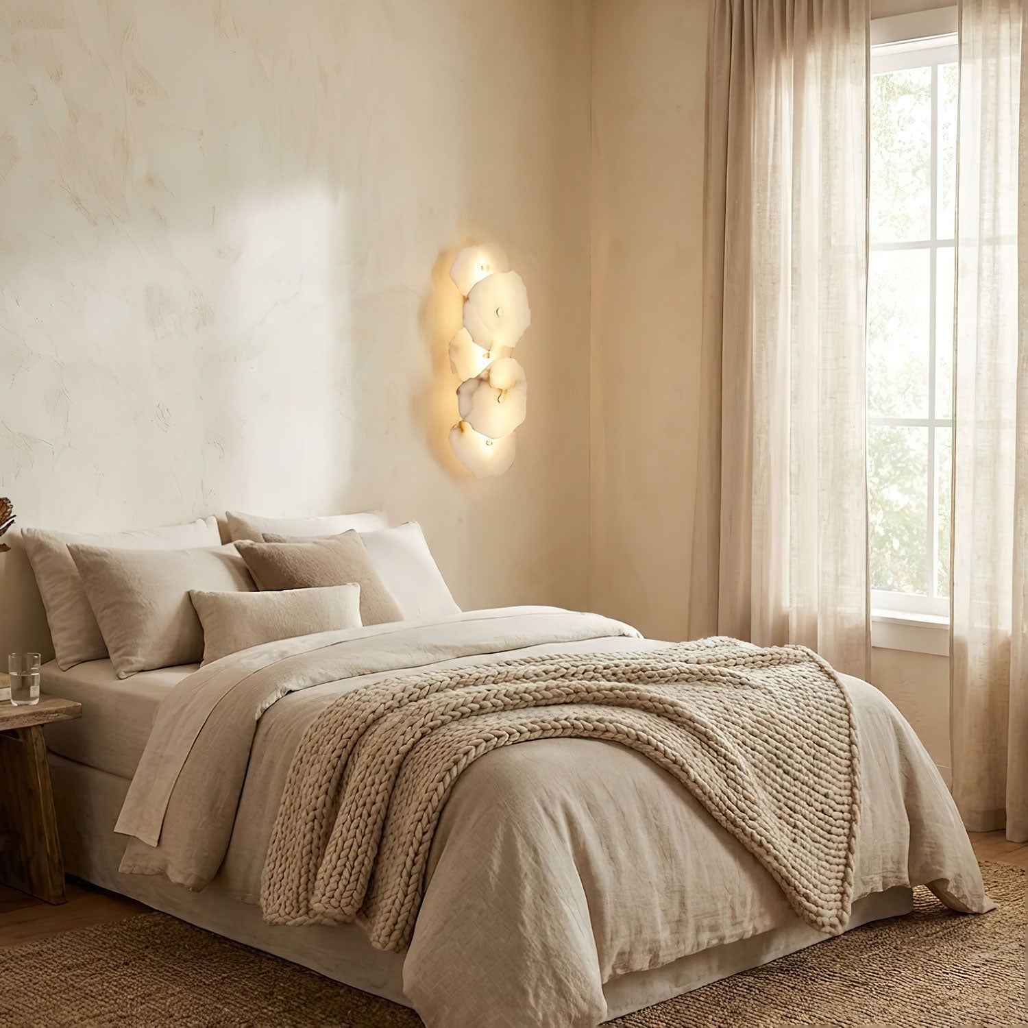 Rivo Alabaster Linear Sconce