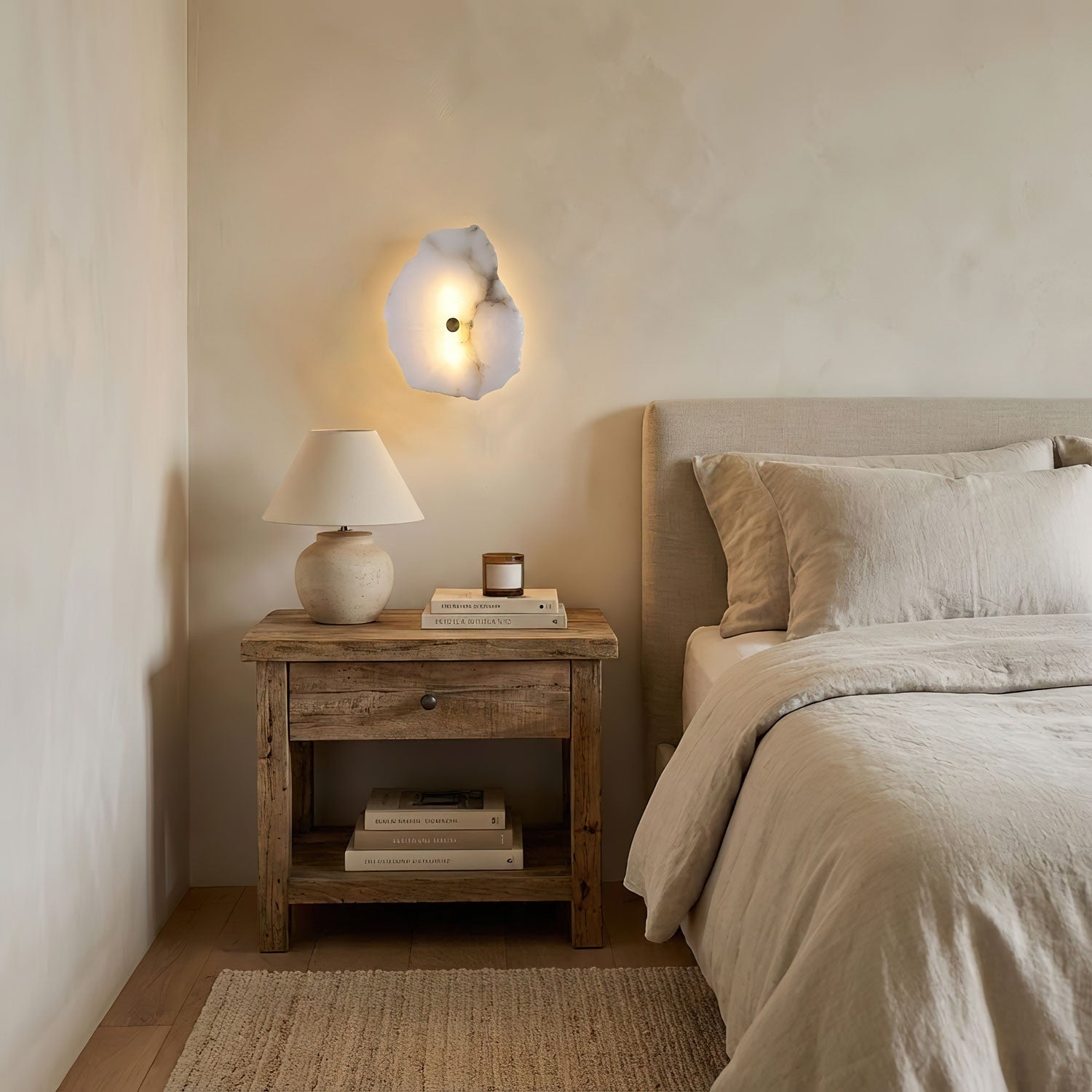 Rivo Alabaster Linear Sconce
