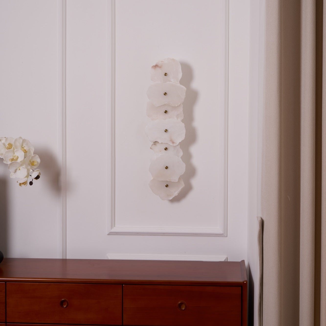 Rivo Alabaster Linear Sconce