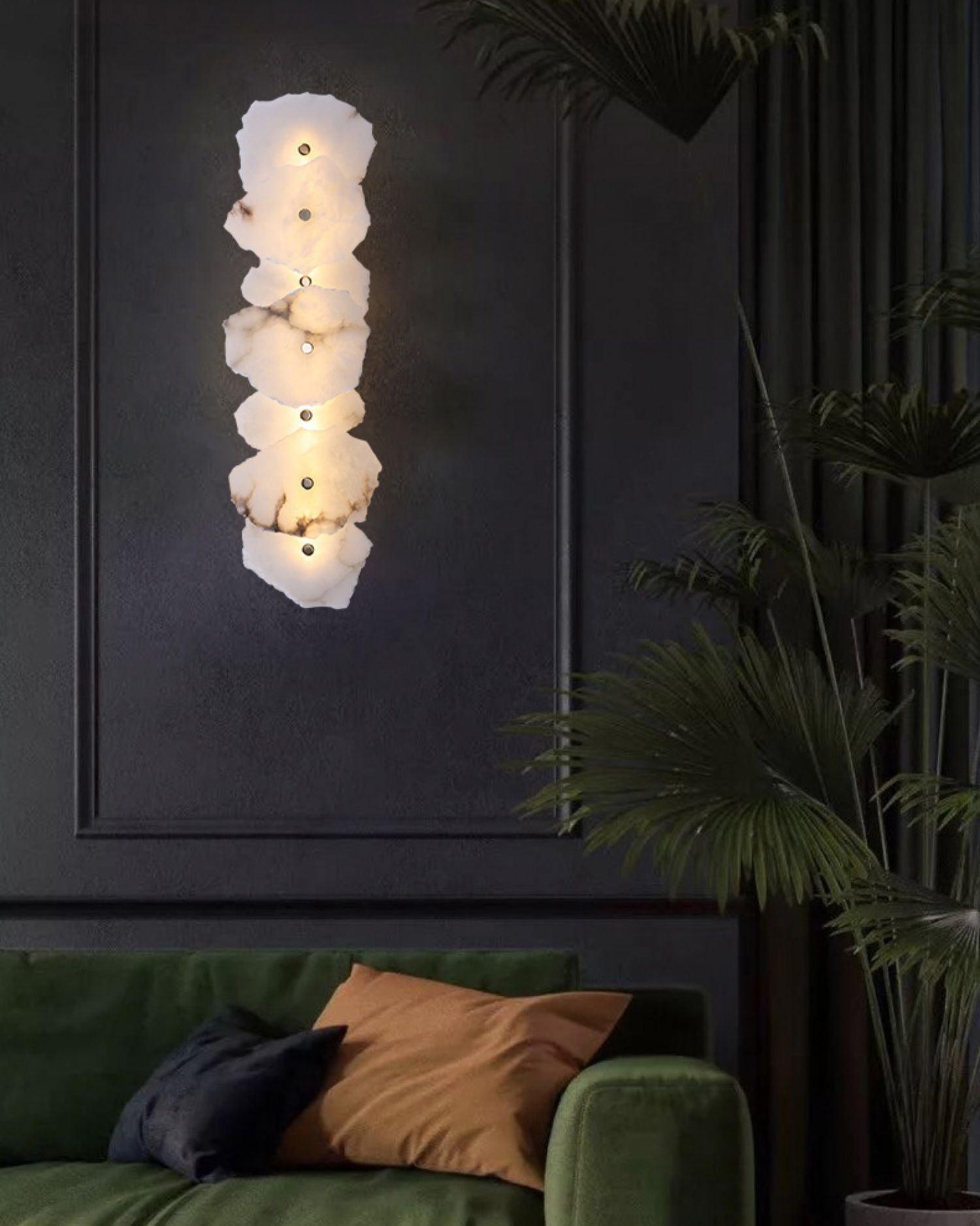 Rivo Alabaster Linear Sconce