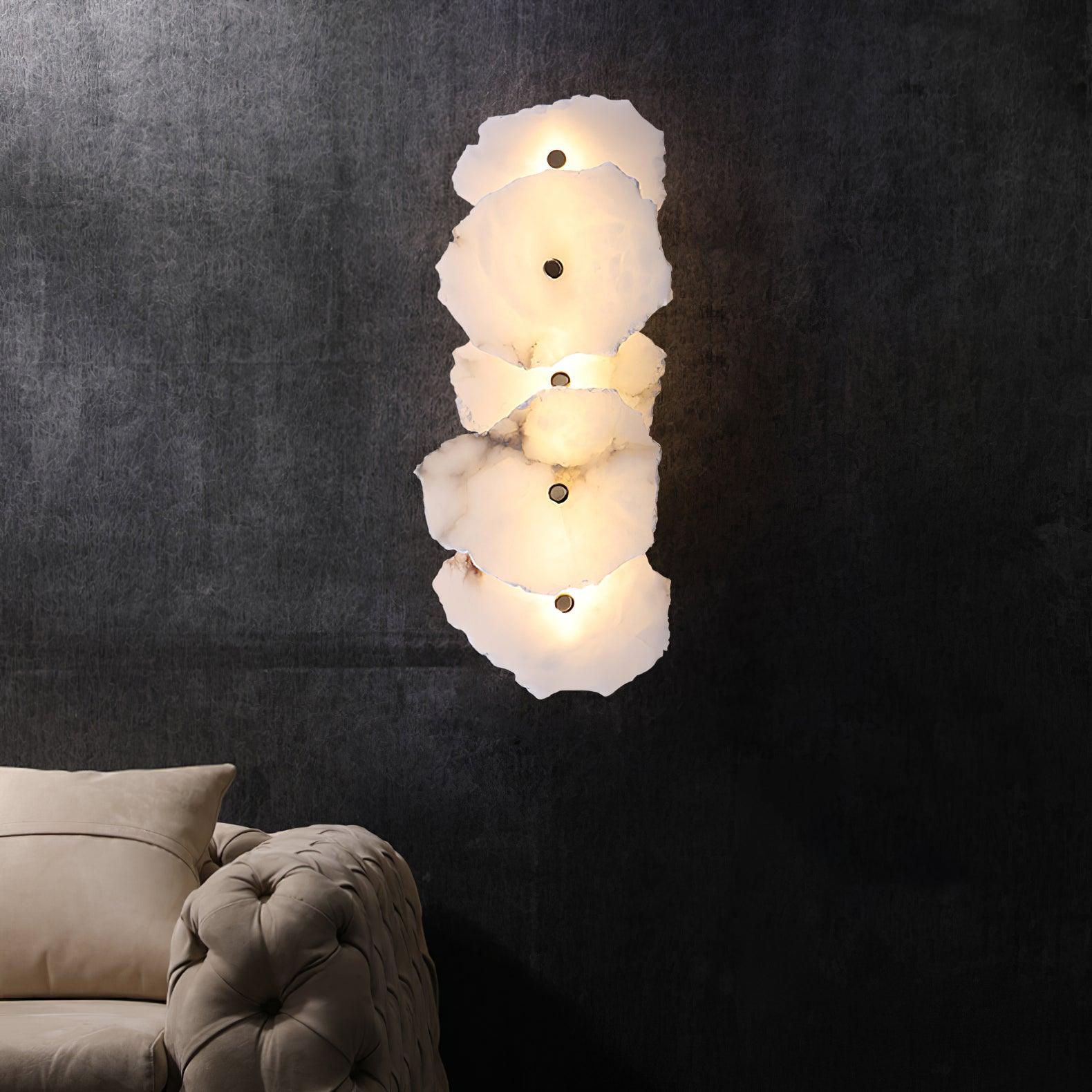 Rivo Alabaster Linear Sconce