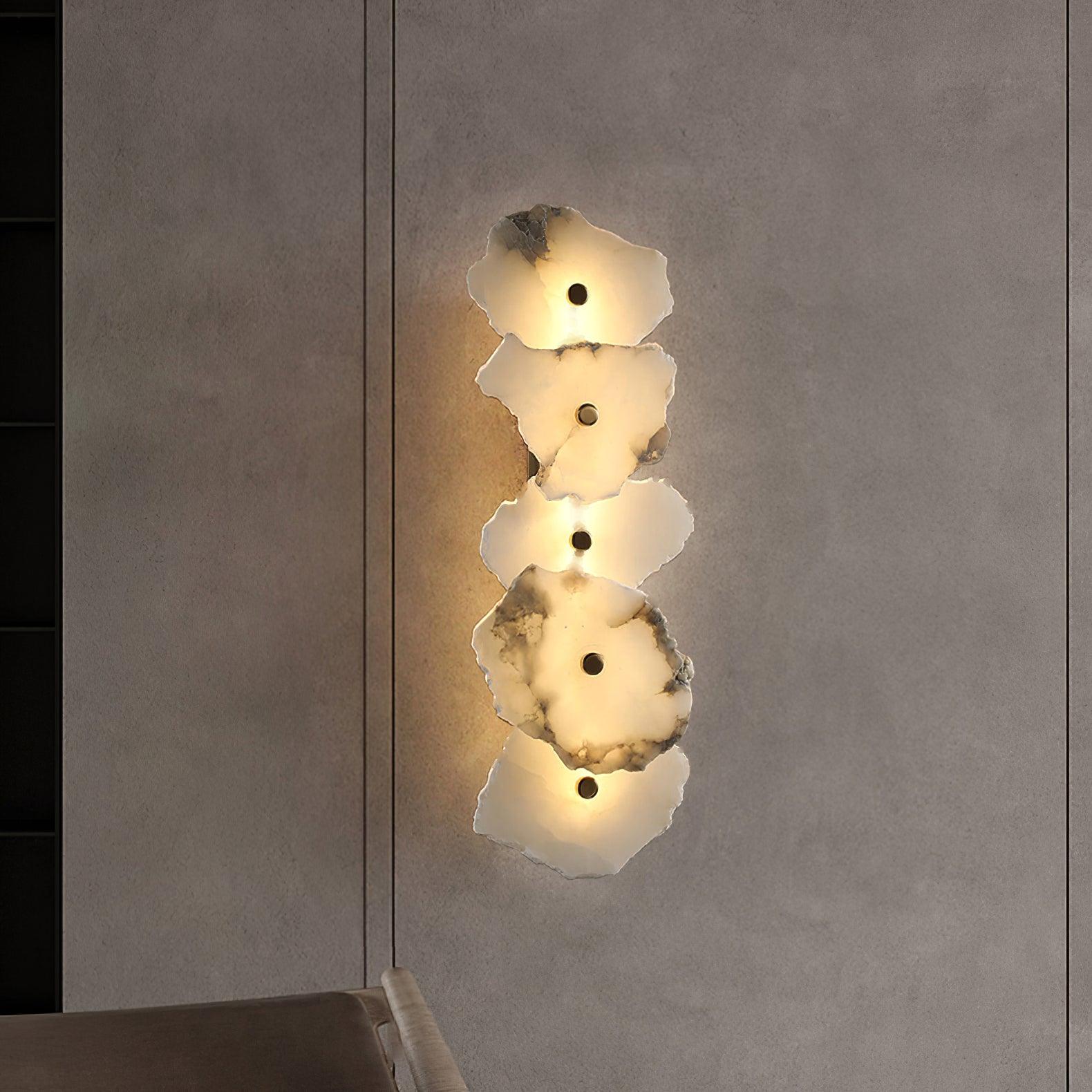 Rivo Alabaster Linear Sconce