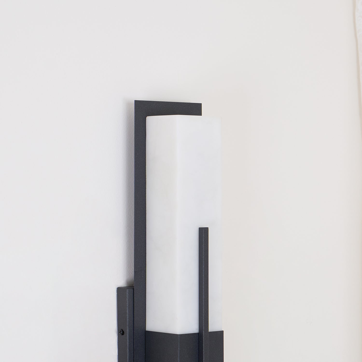 Tall Alabaster Glow Wall Sconce