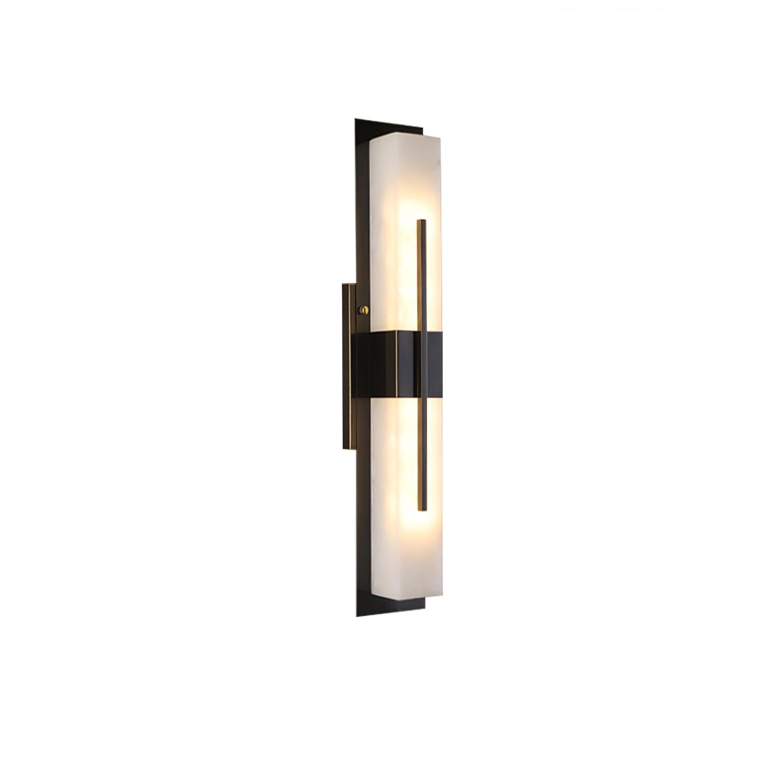 Tall Alabaster Glow Wall Sconce