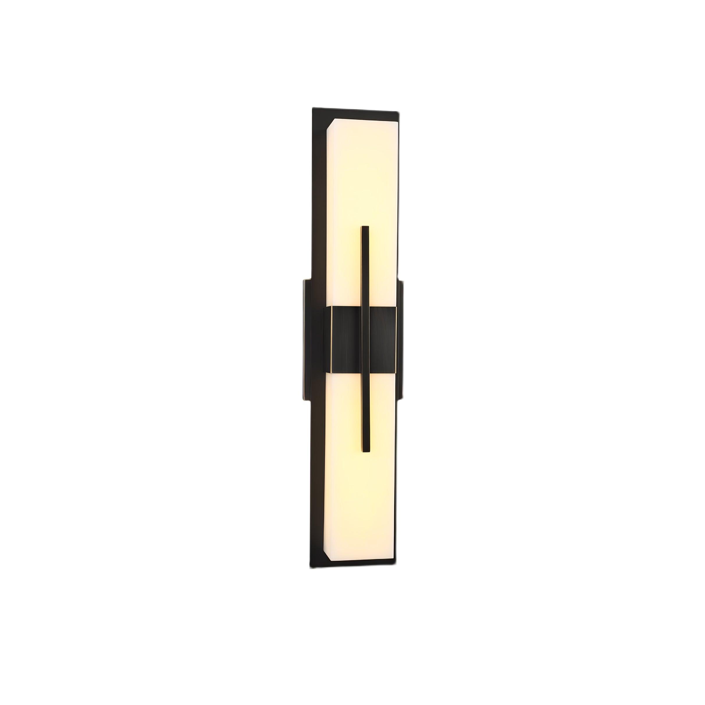 Tall Alabaster Glow Wall Sconce