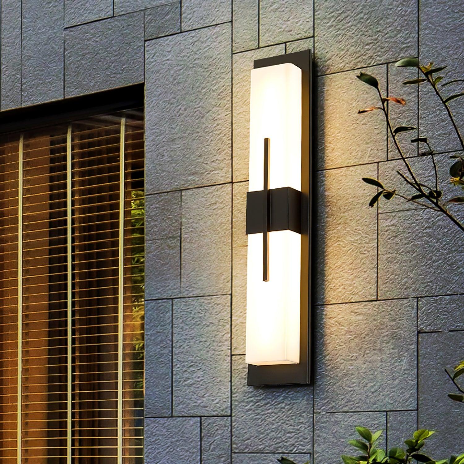 Tall Alabaster Glow Wall Sconce