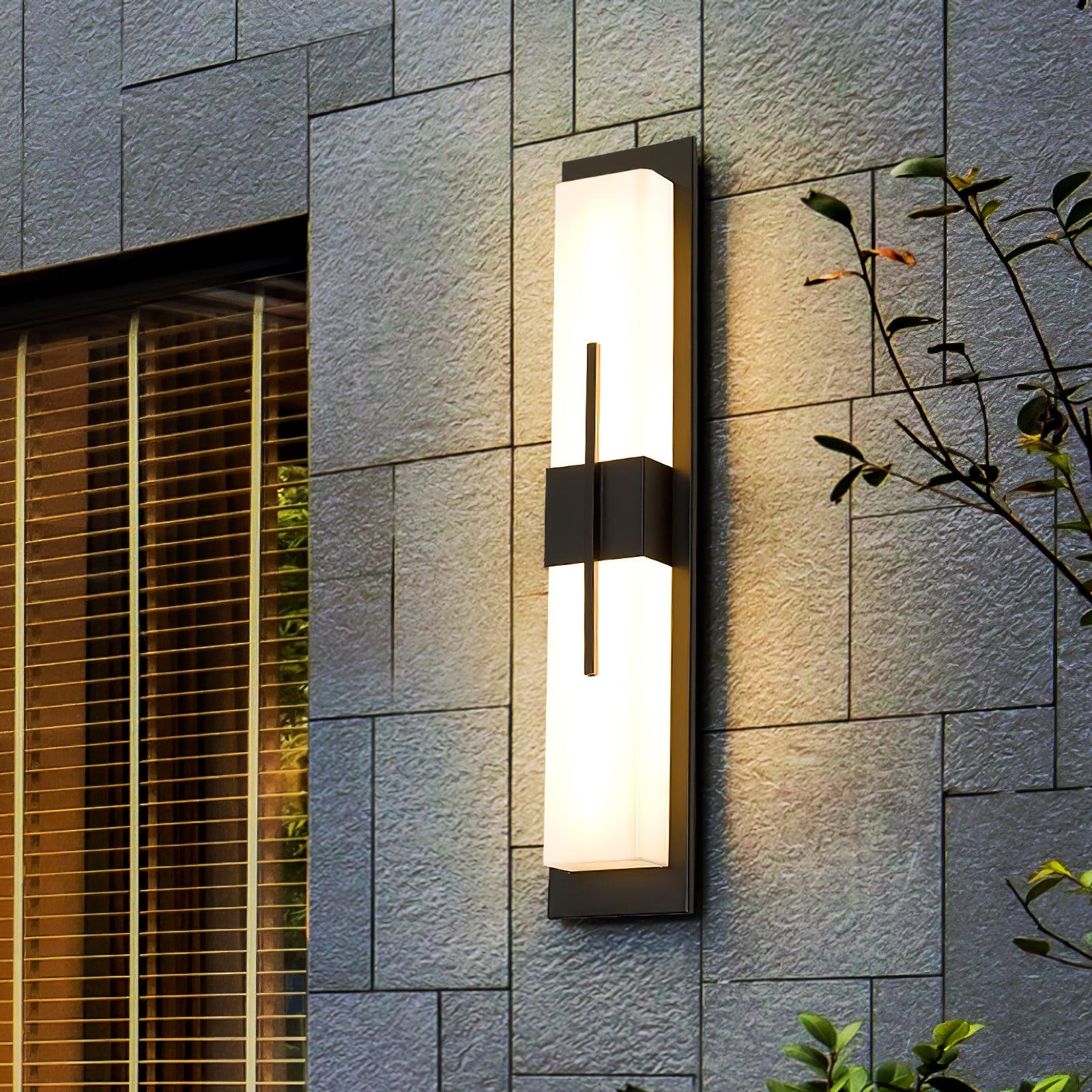 Tall Alabaster Glow Wall Sconce