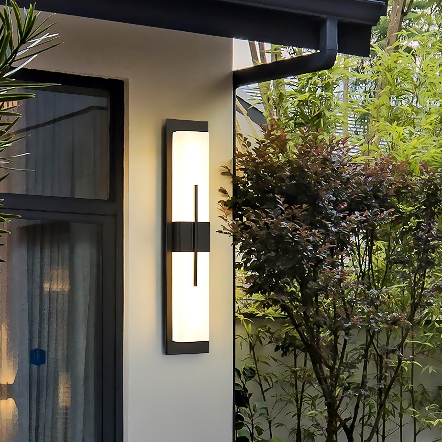 Tall Alabaster Glow Wall Sconce