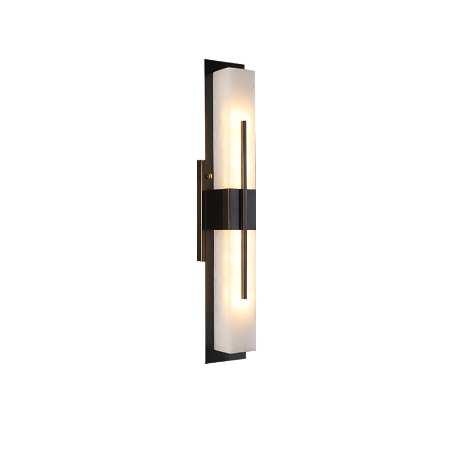 Tall Alabaster Glow Wall Sconce
