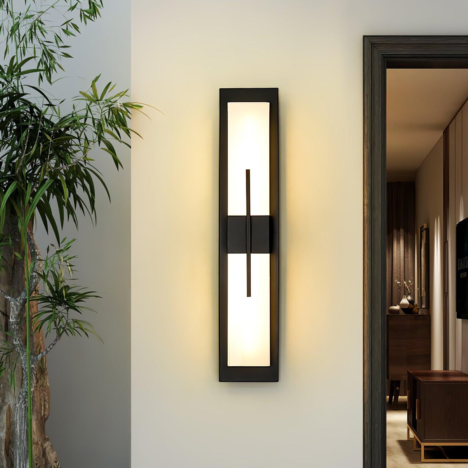 Tall Alabaster Glow Wall Sconce
