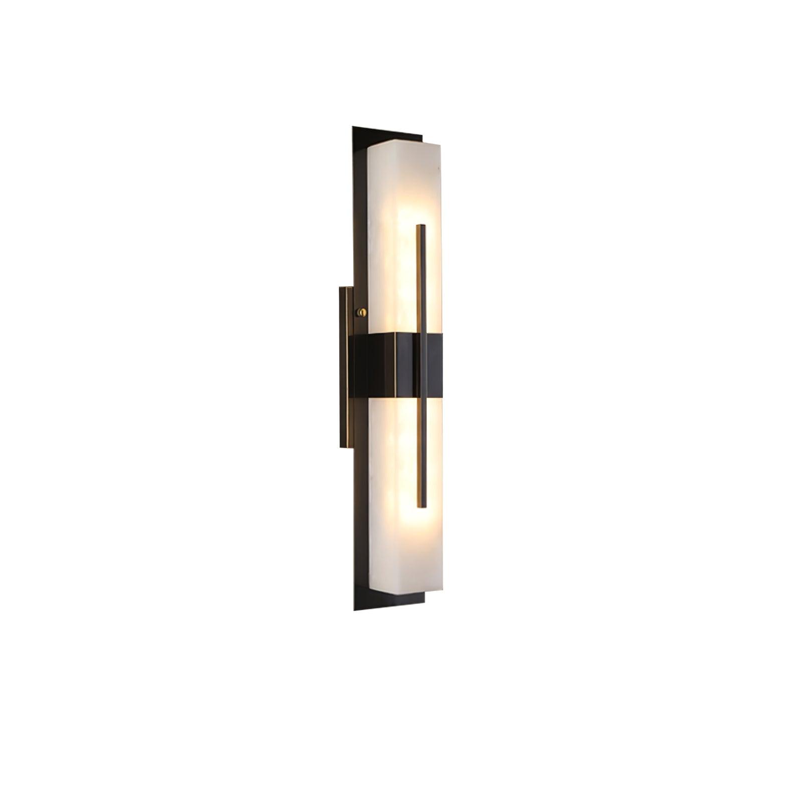 Tall Alabaster Glow Wall Sconce