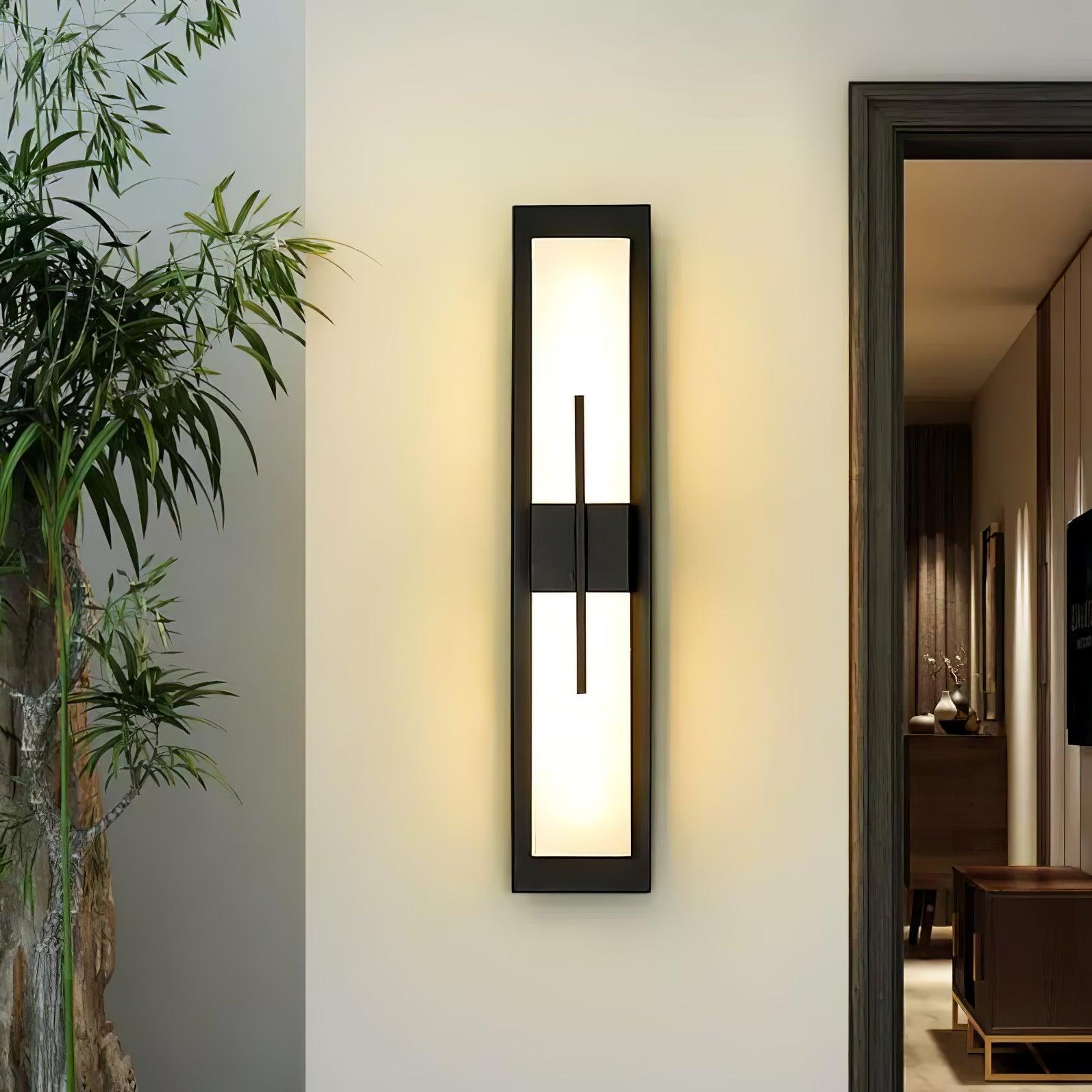 Tall Alabaster Glow Wall Sconce