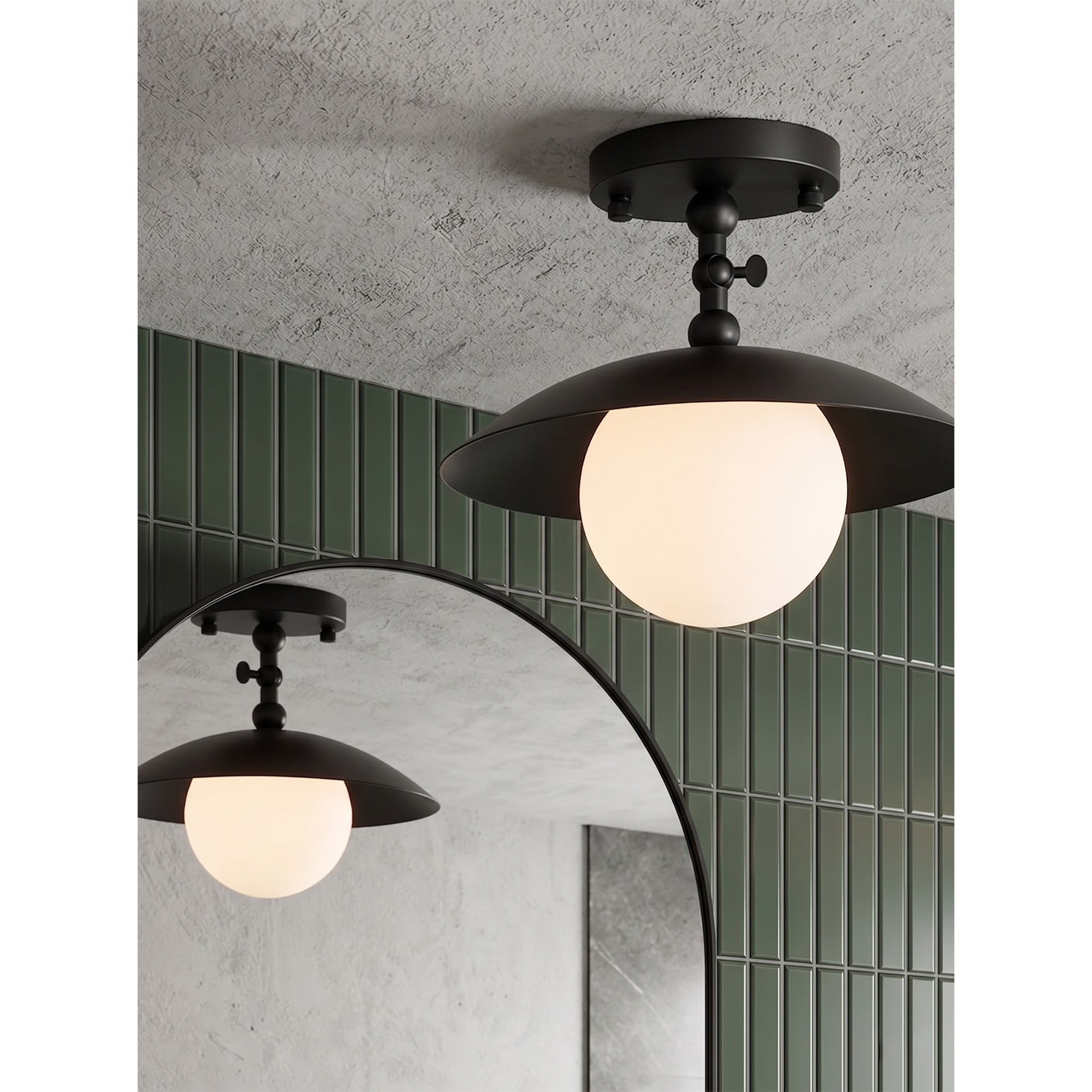 Odell Semi-Flush Ceiling Lamp