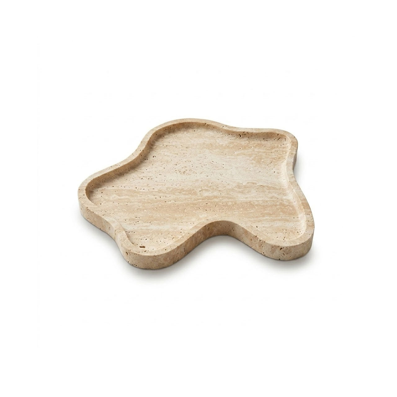 Wavy Edge Stone Catchall Tray
