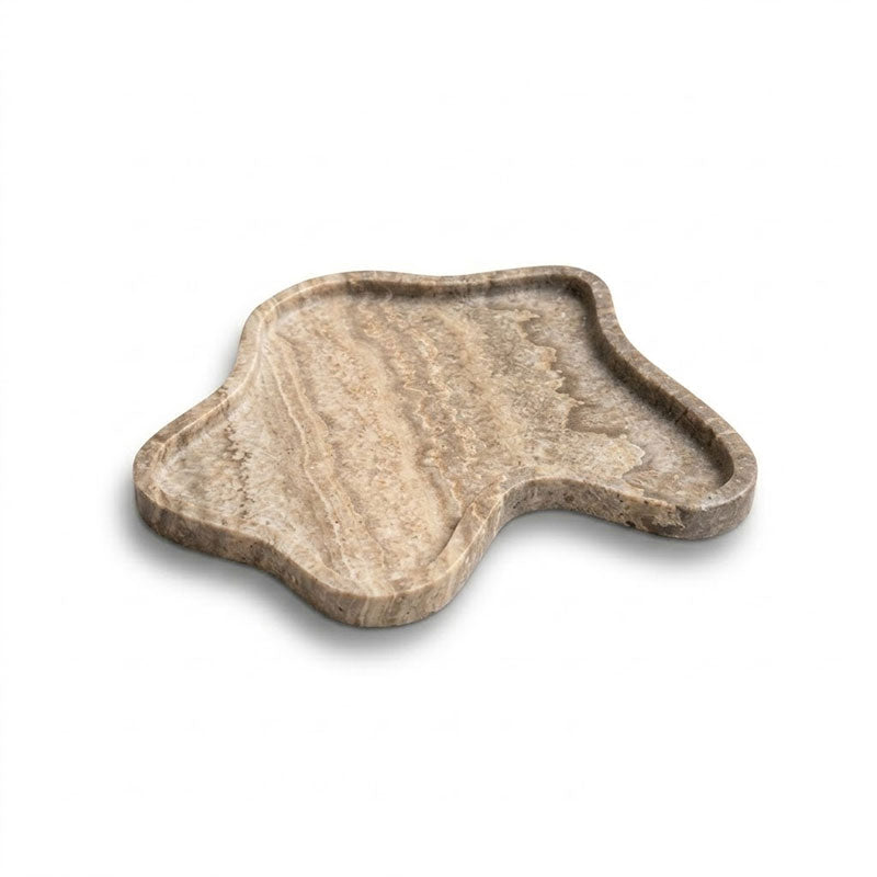 Wavy Edge Stone Catchall Tray