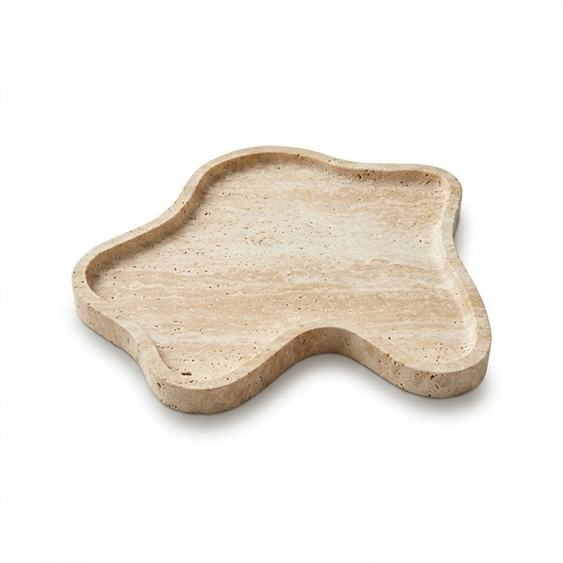 Wavy Edge Stone Catchall Tray