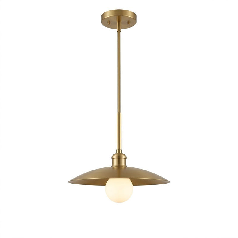 Brass Dome Kitchen Island Pendant Light