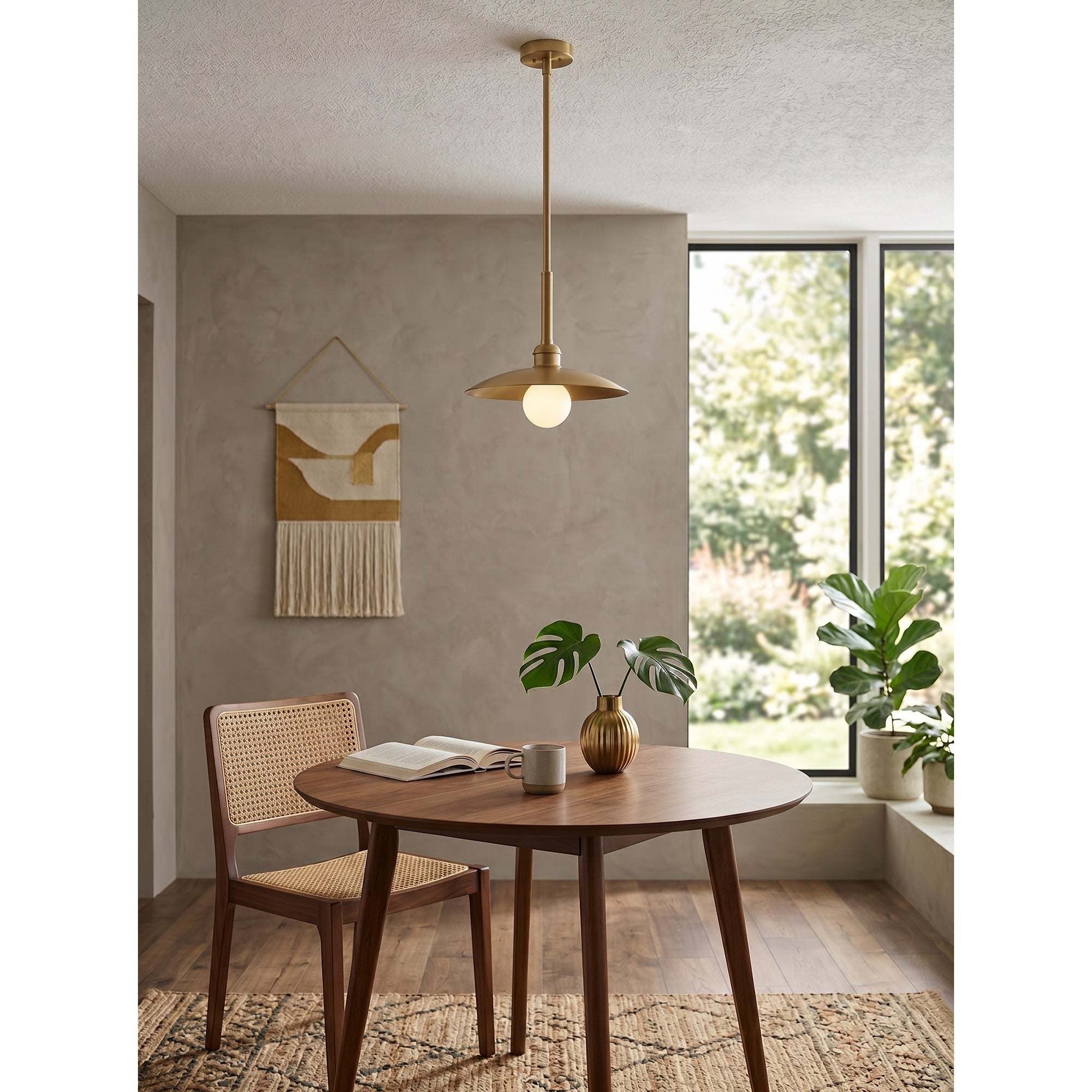 Brass Dome Kitchen Island Pendant Light