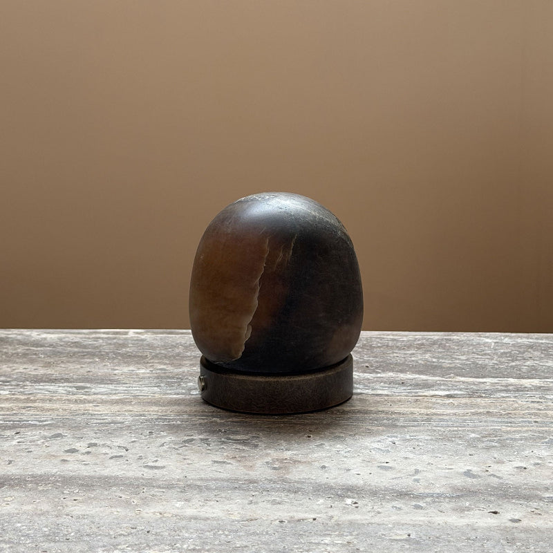Cordless Alabaster Orb Table Lamp
