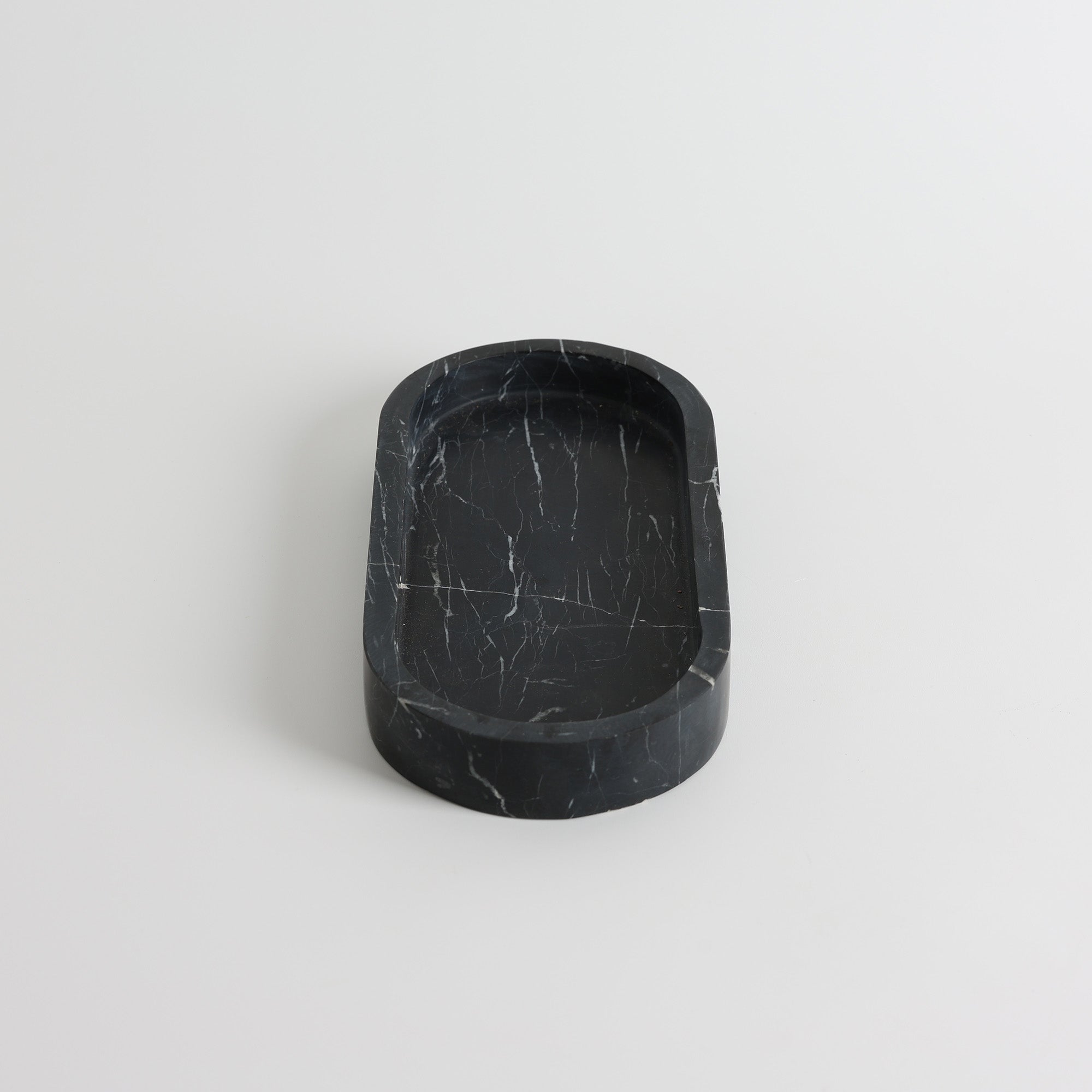 Pill Shaped Stone Catchall Tray