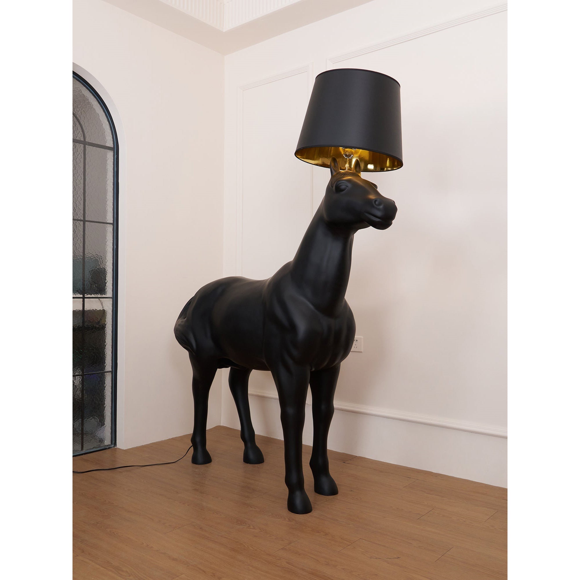 Sculptural Horse Floor Lamp