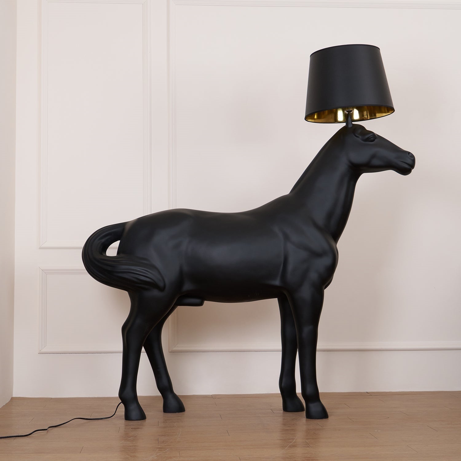 Sculptural Horse Floor Lamp