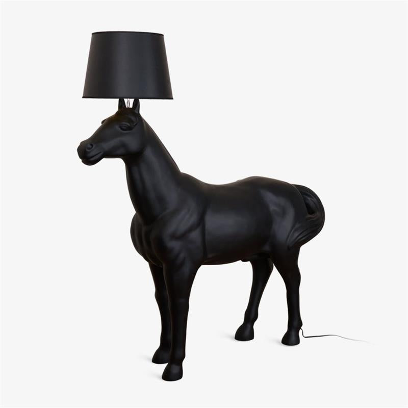 Sculptural Horse Floor Lamp