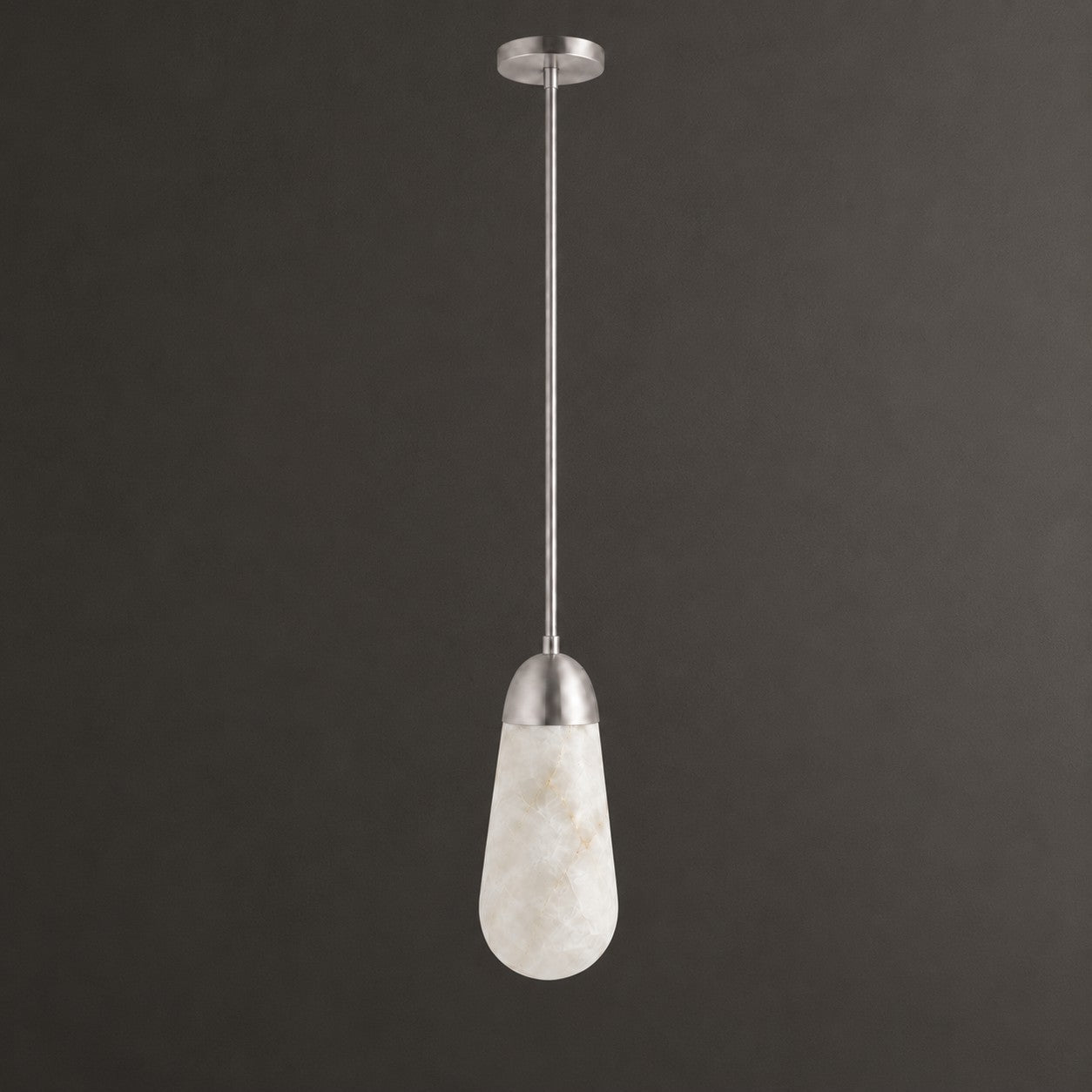 Slim Drop Alabaster Pendant Lamp