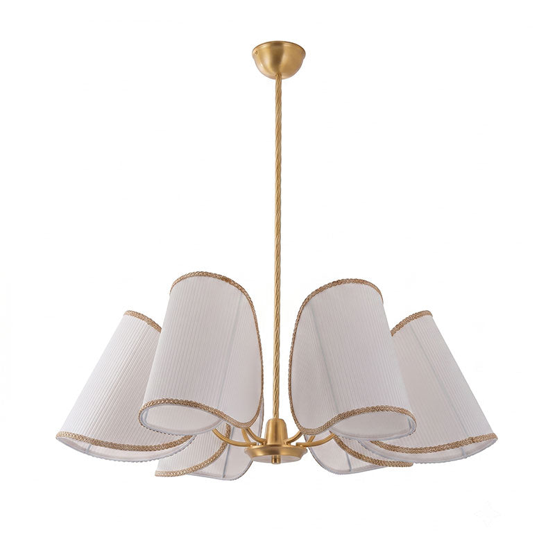 6-Light Rope Suspension Chandelier