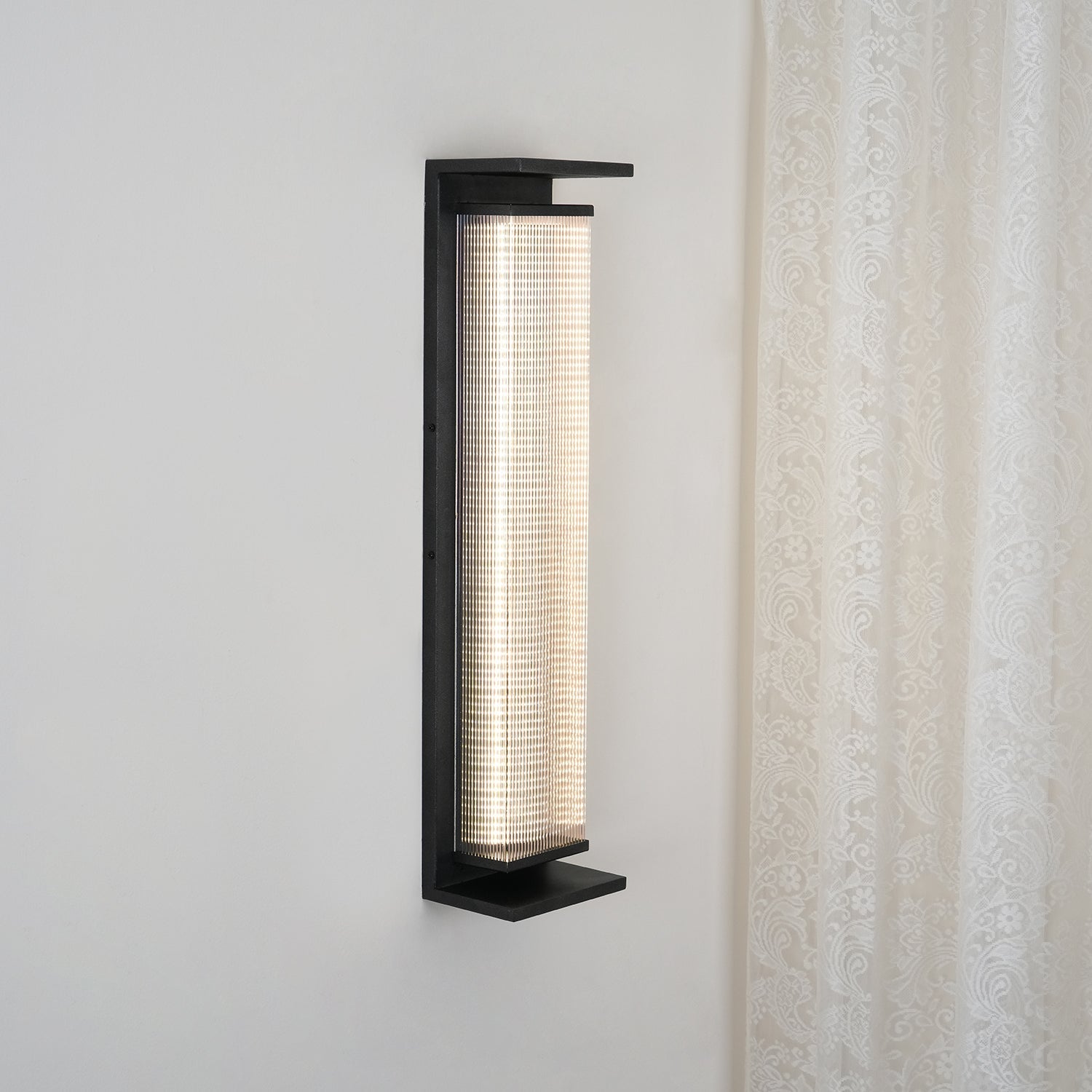 Slim Box Up Down Wall Sconce