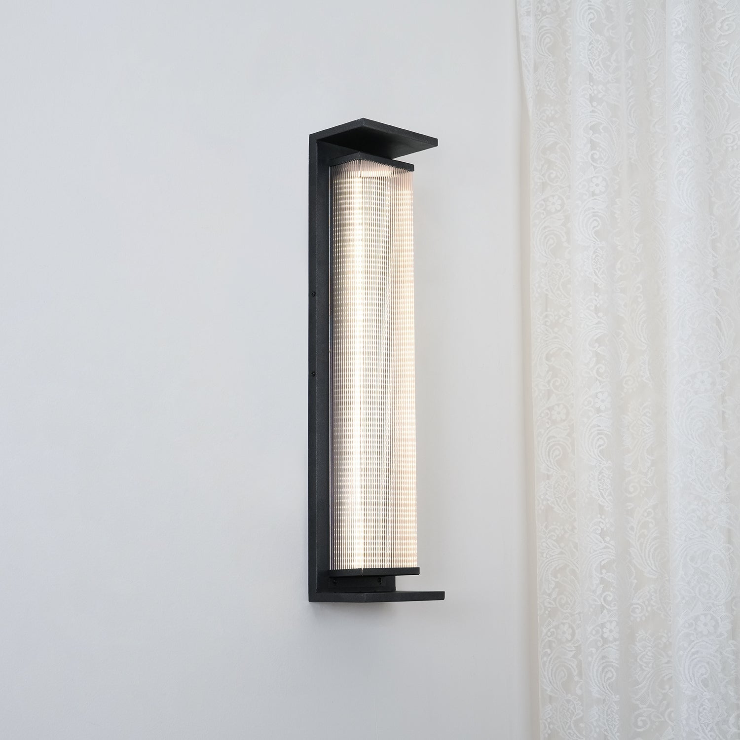 Slim Box Up Down Wall Sconce