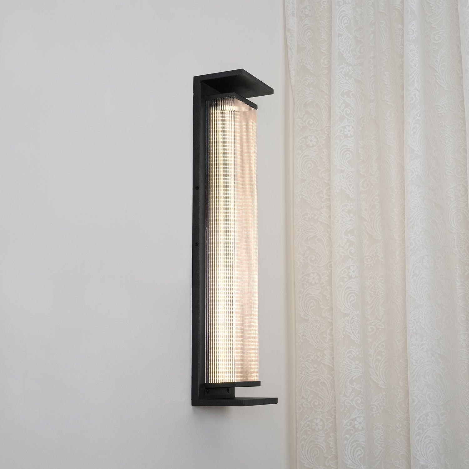 Slim Box Up Down Wall Sconce