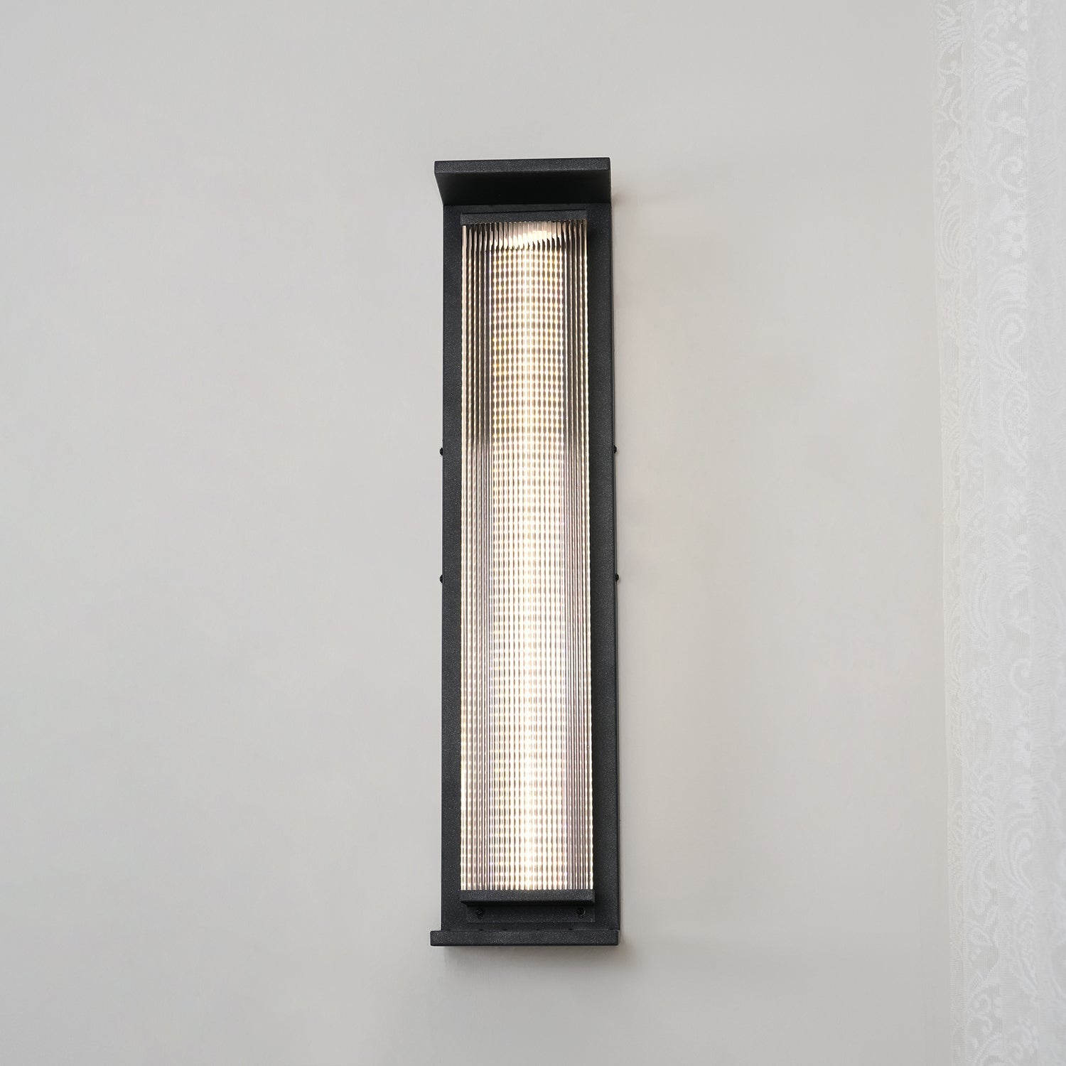Slim Box Up Down Wall Sconce