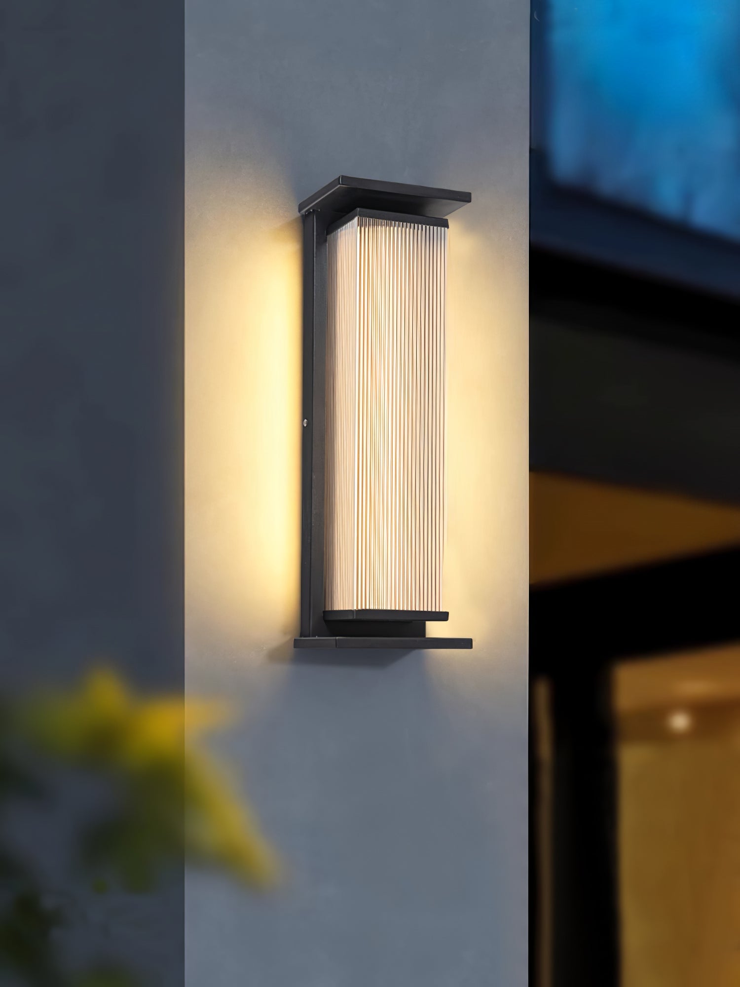 Slim Box Up Down Wall Sconce