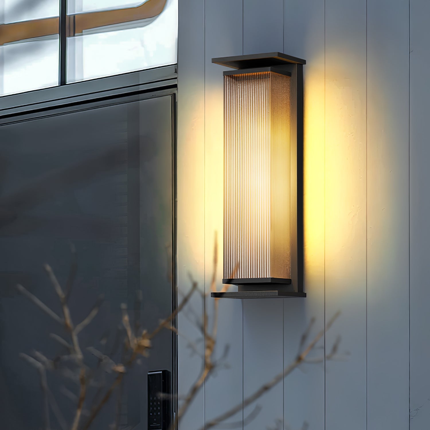 Slim Box Up Down Wall Sconce