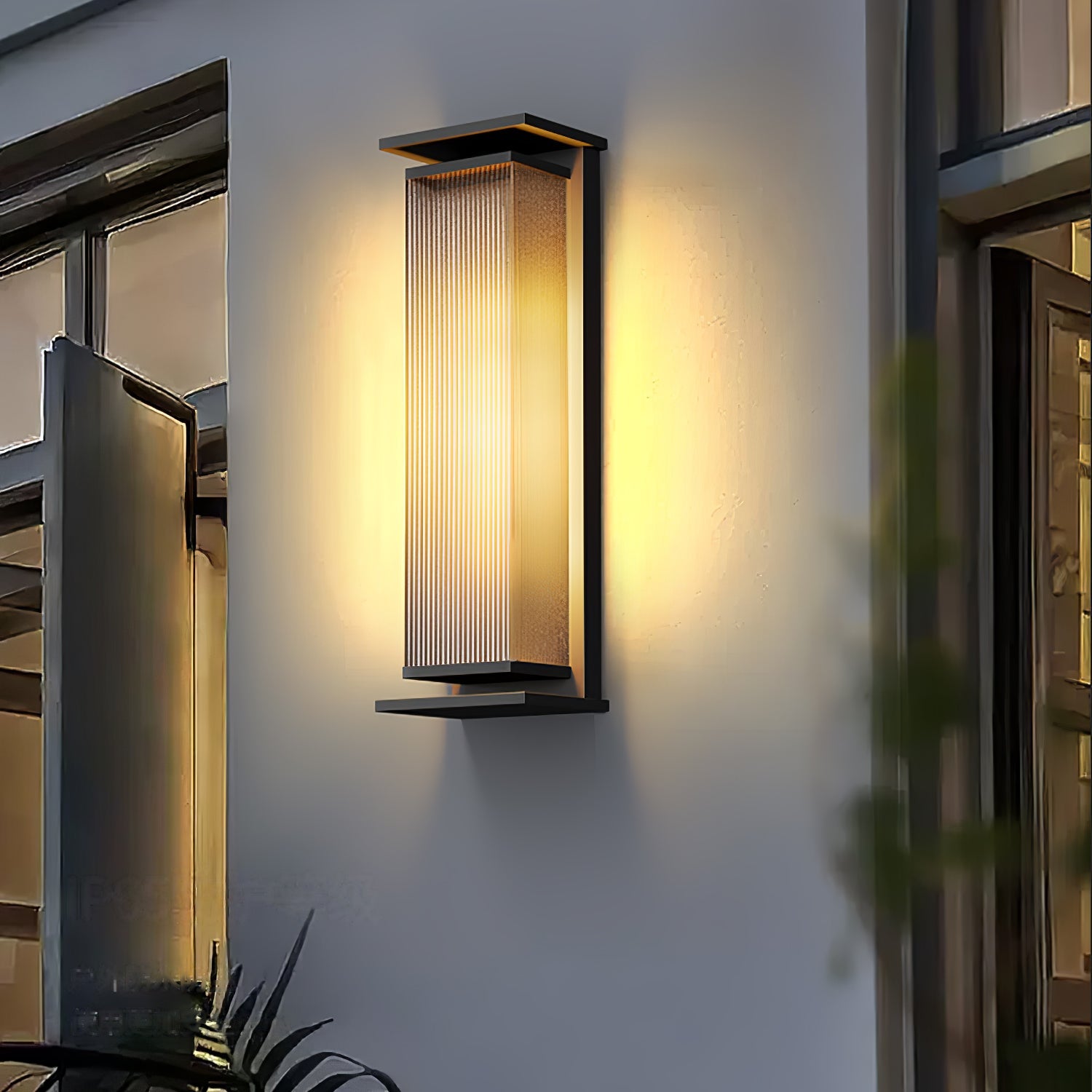 Slim Box Up Down Wall Sconce