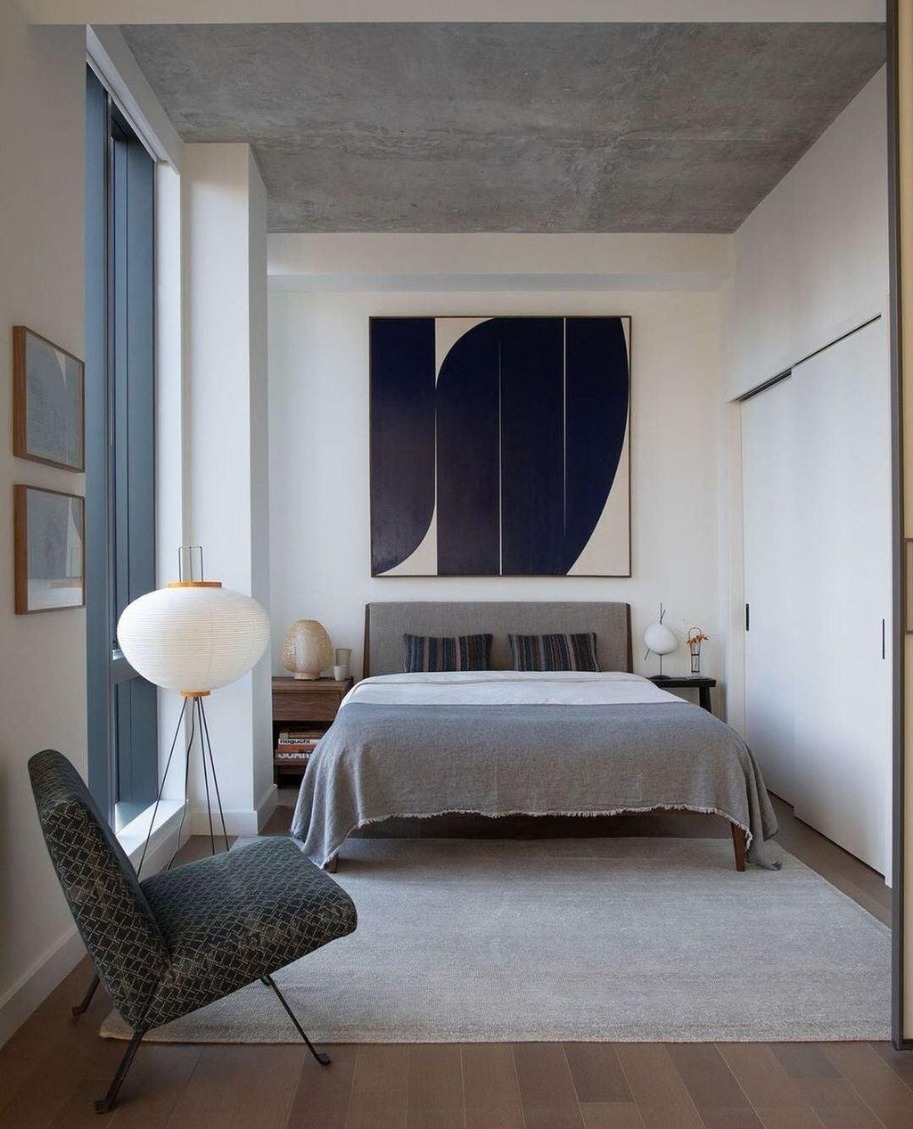 Nagare Mulberry Paper Floor Lamp