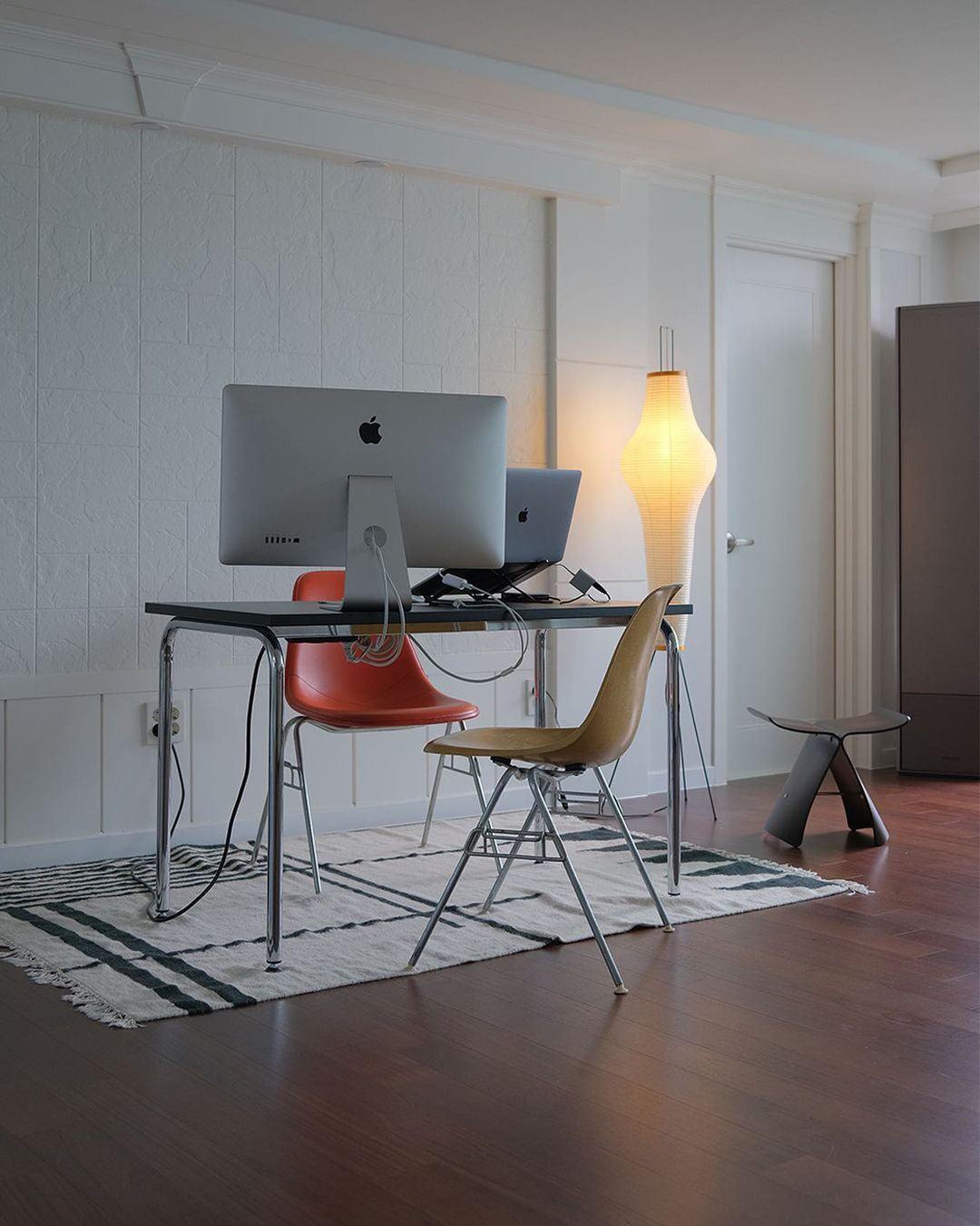 Nagare Mulberry Paper Floor Lamp