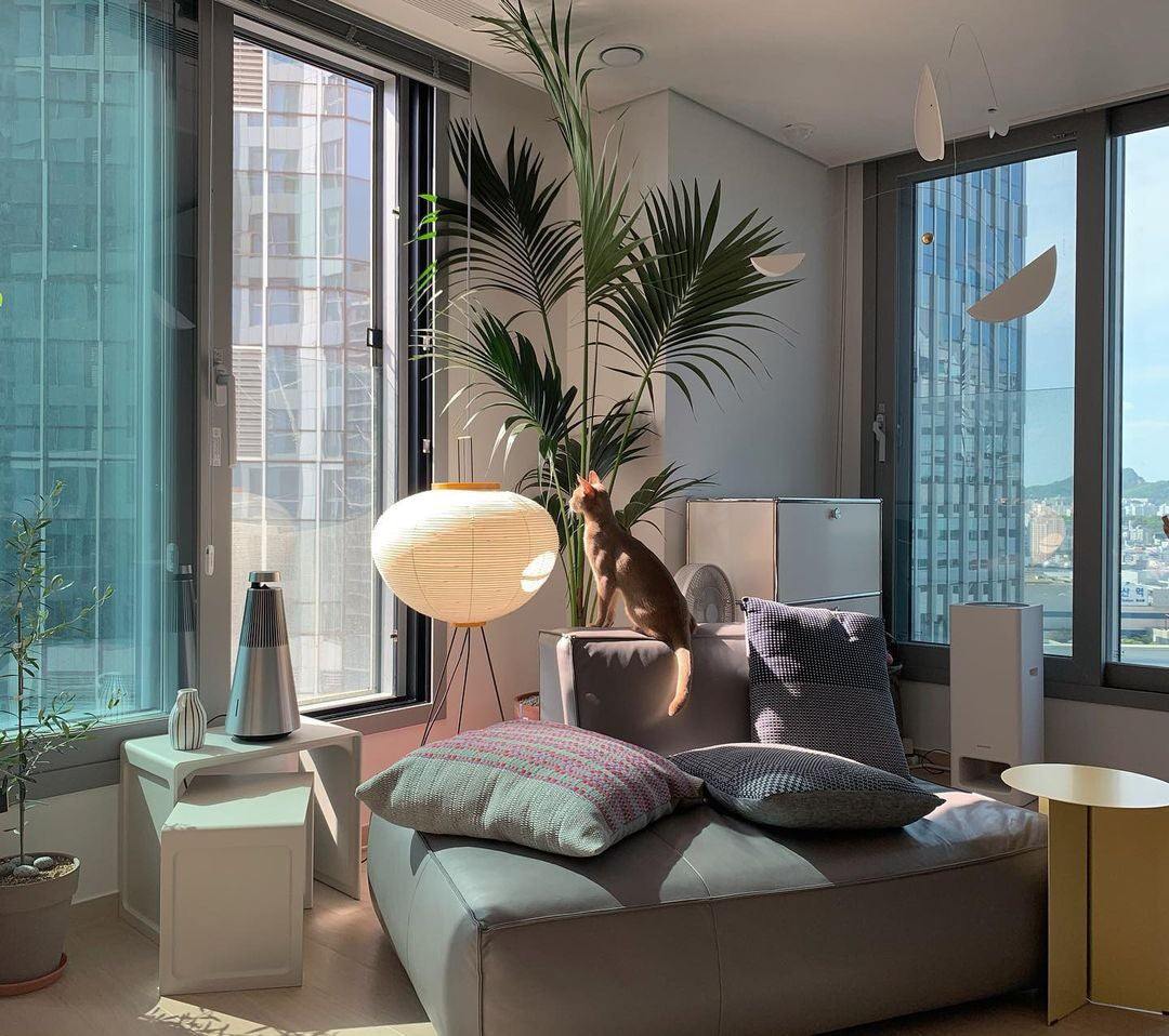Nagare Mulberry Paper Floor Lamp
