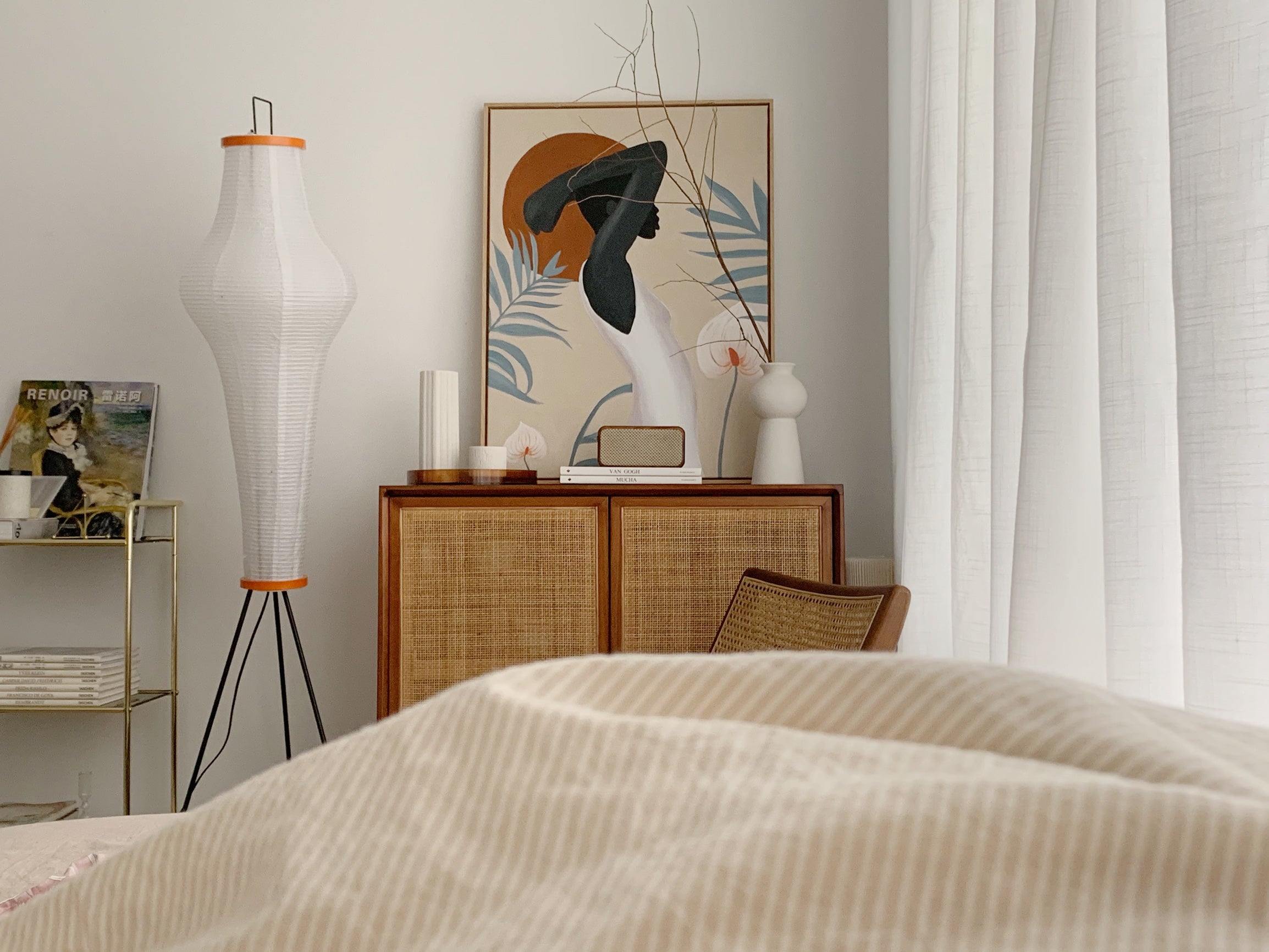 Nagare Mulberry Paper Floor Lamp