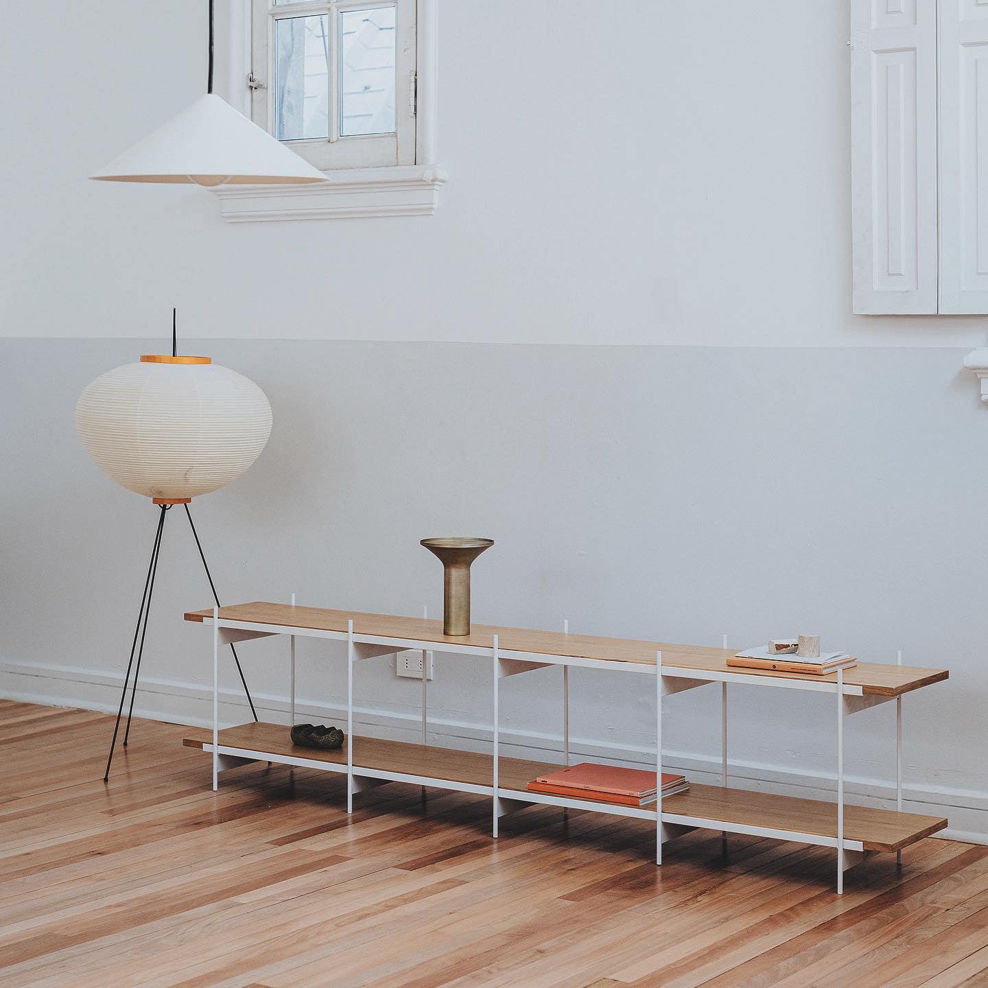 Nagare Mulberry Paper Floor Lamp