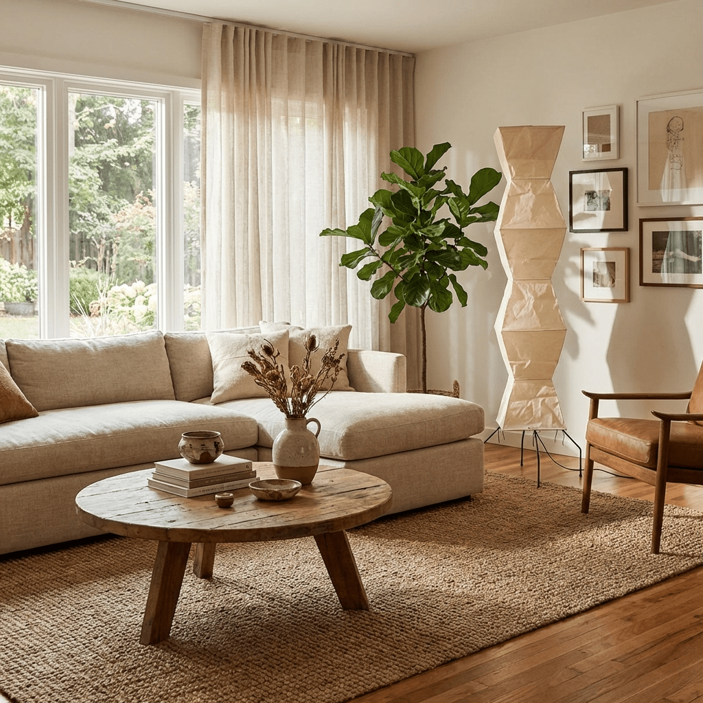 Nagare Mulberry Paper Floor Lamp