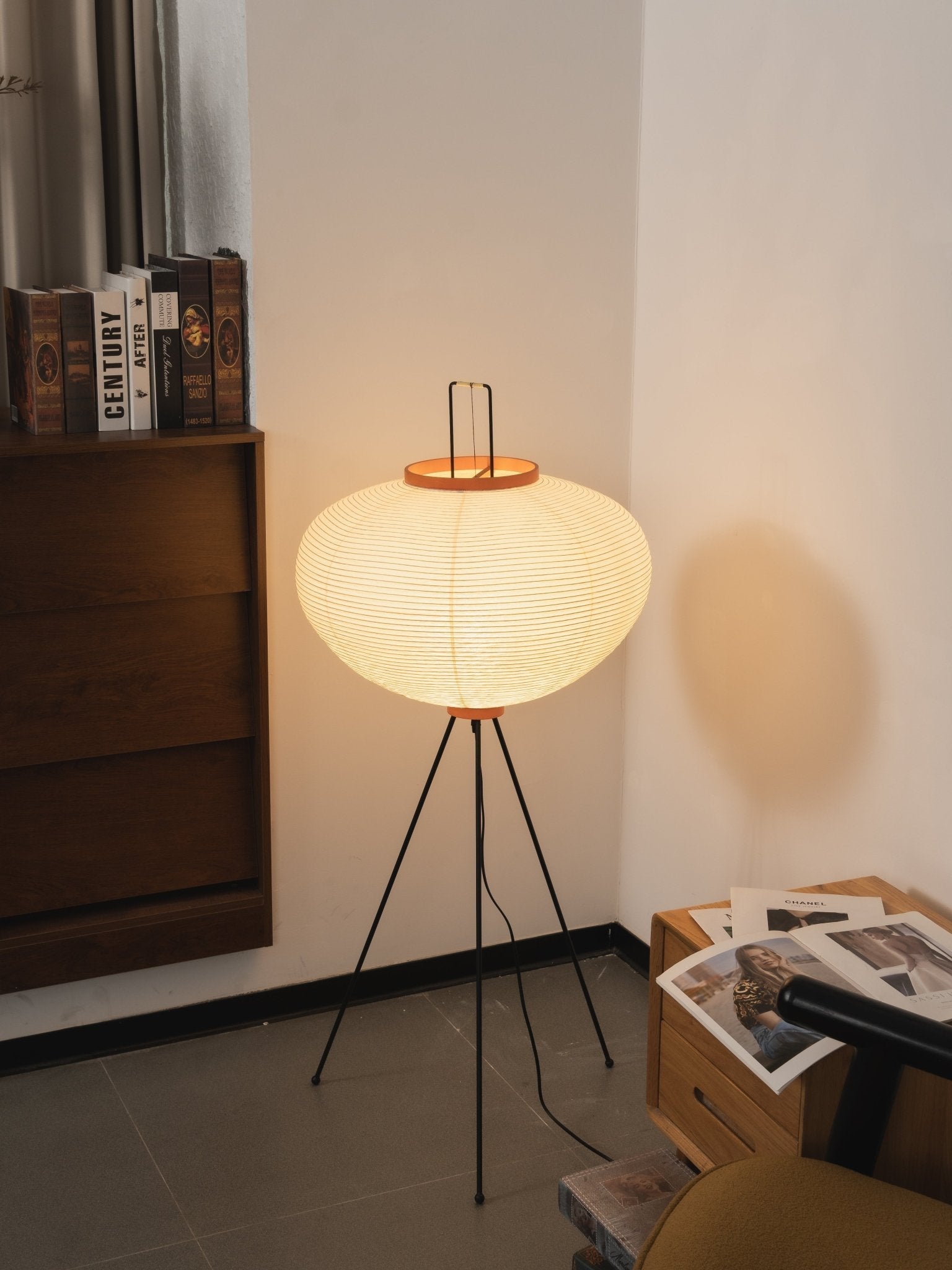Nagare Mulberry Paper Floor Lamp