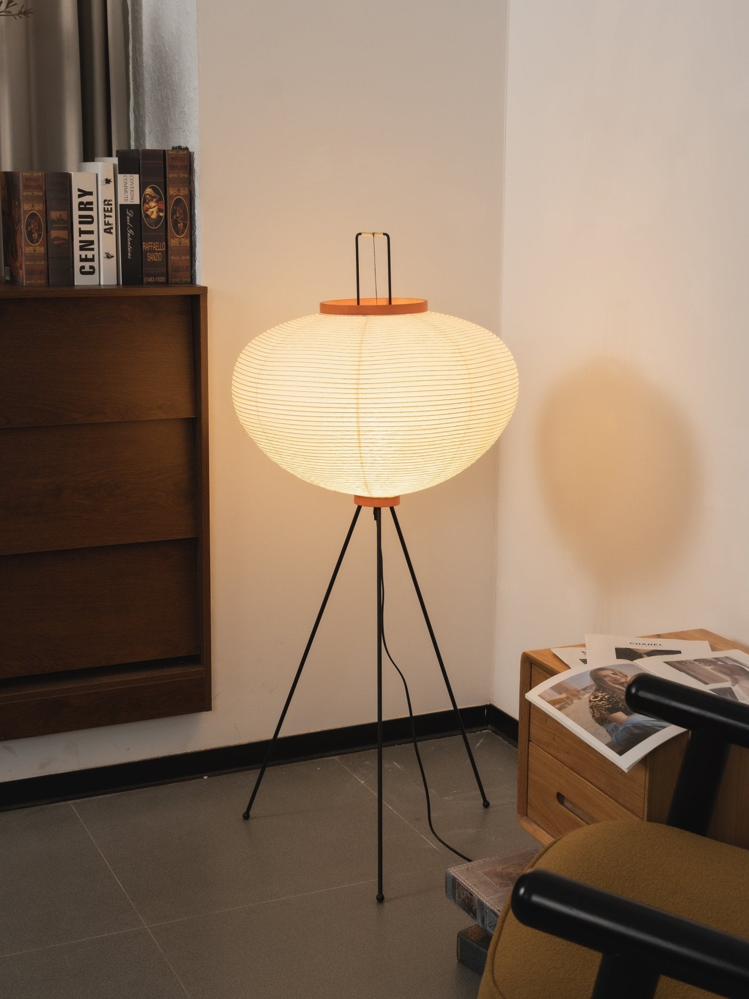 Nagare Mulberry Paper Floor Lamp