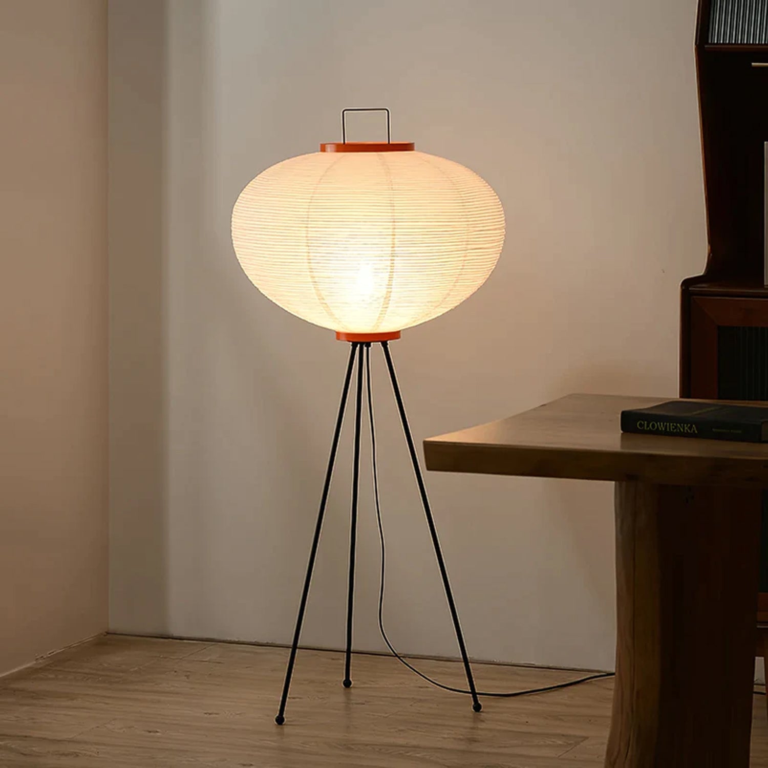 Nagare Mulberry Paper Floor Lamp